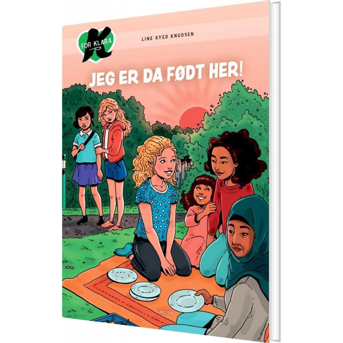 K For Klara 23 - Jeg Er Da Født Her! - Line Kyed Knudsen - Bog