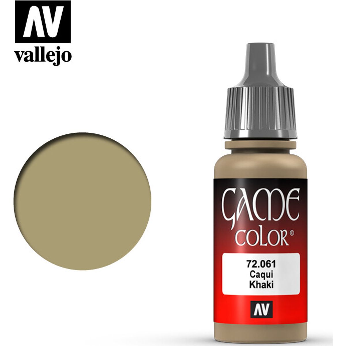 Vallejo - Game Color - Khaki Mat - 18 Ml - 72061