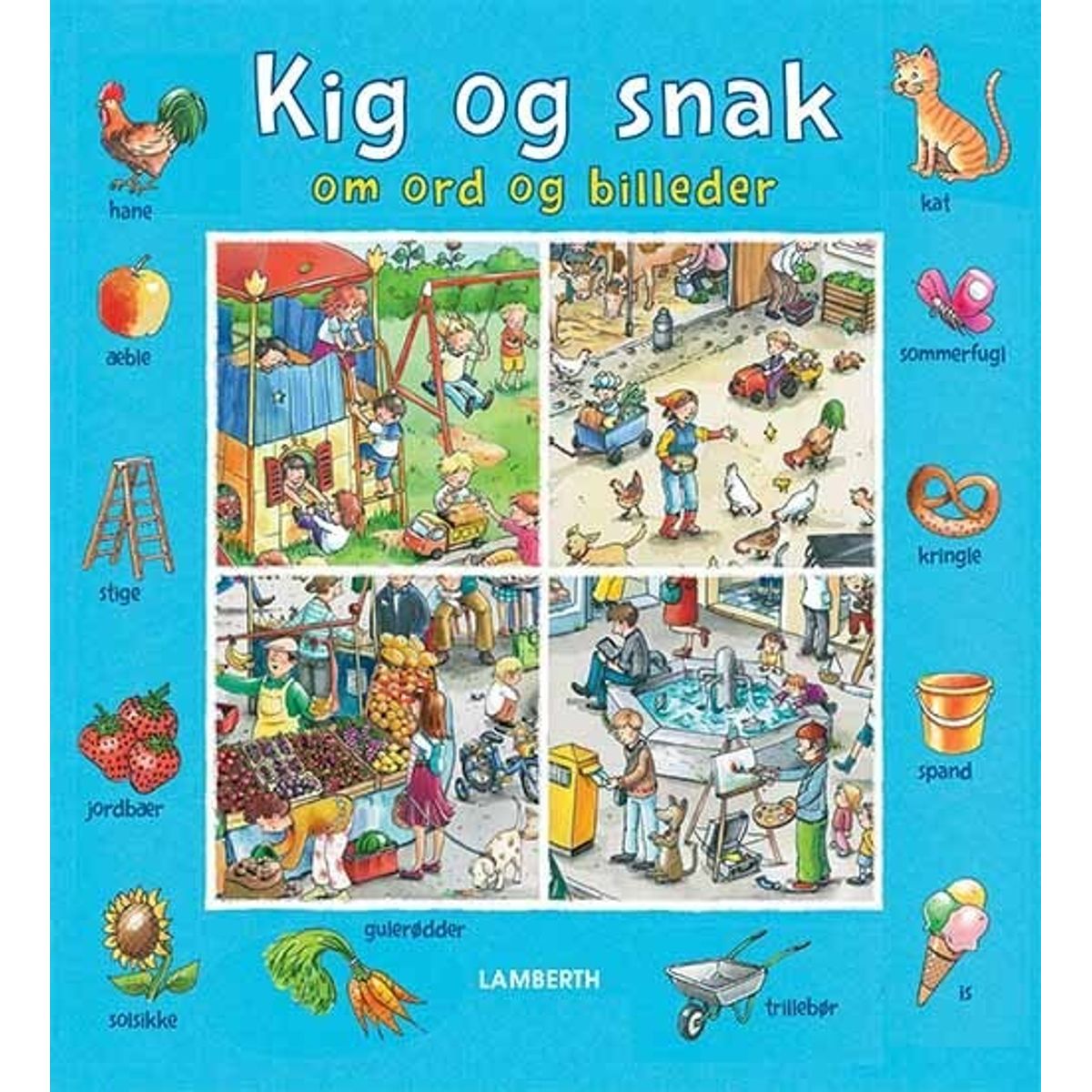 Kig Og Snak Om Ord Og Billeder - Lena Lamberth - Bog