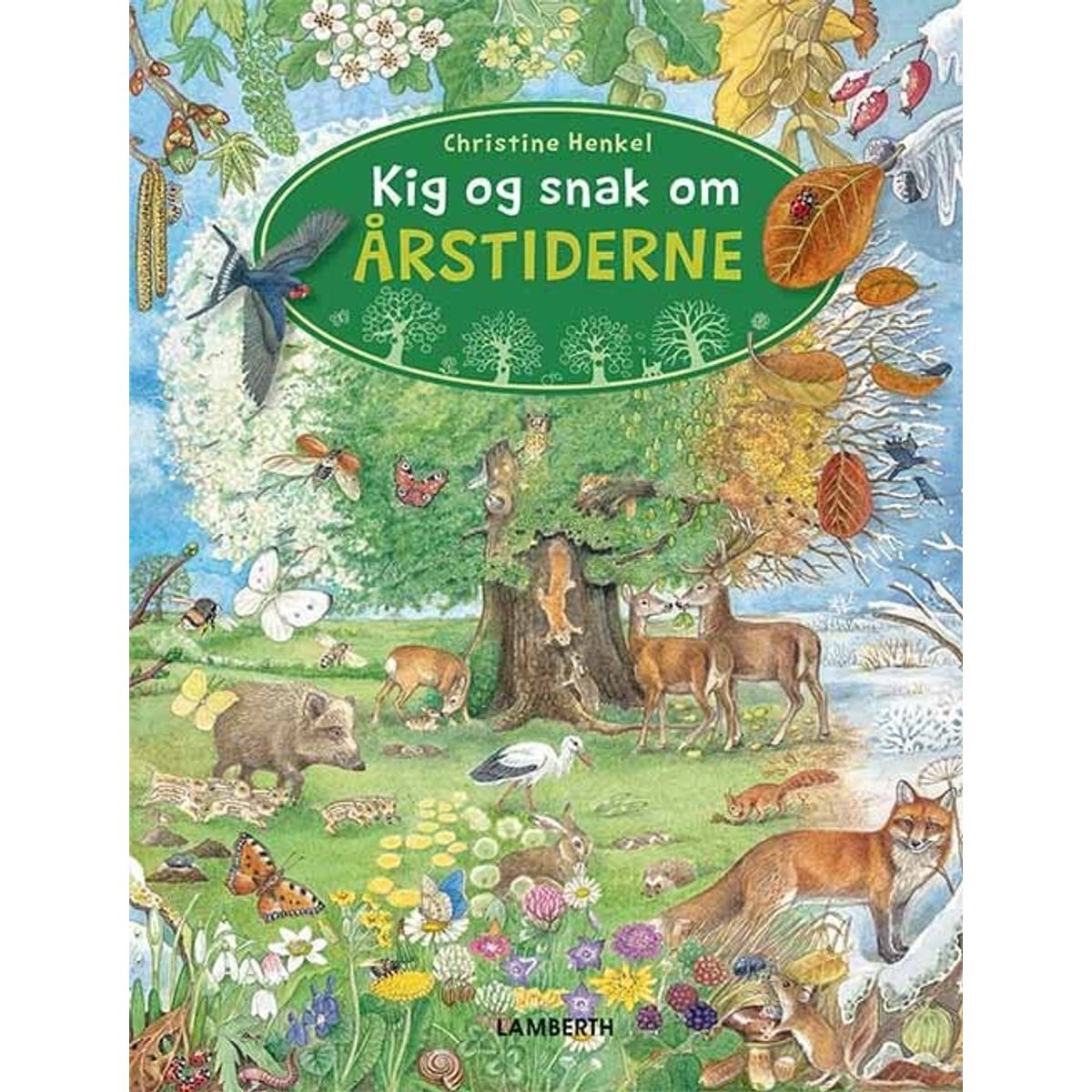 Kig Og Snak Om årstiderne - Christine Henkel - Bog