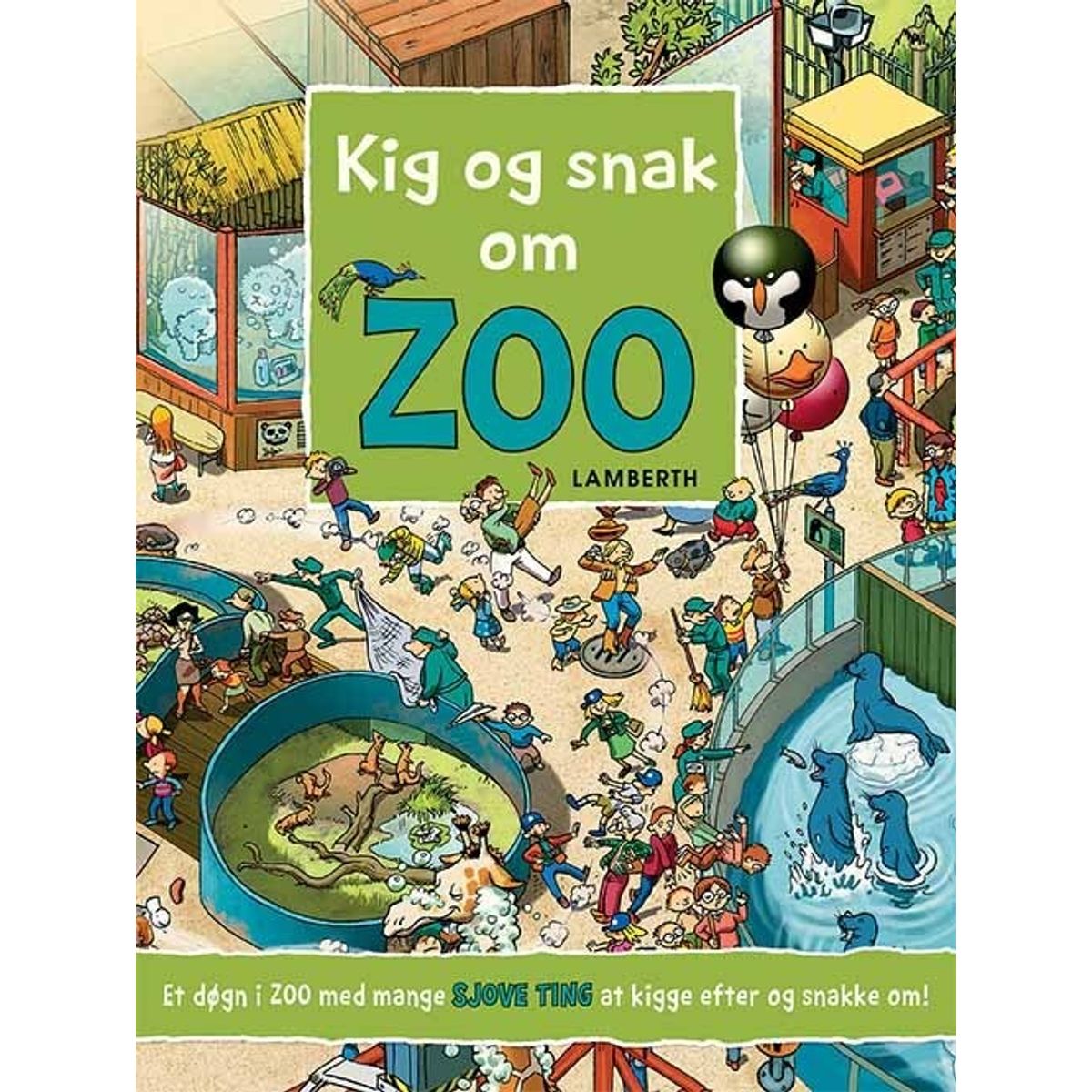 Kig Og Snak Om Zoo - Lena Lamberth - Bog