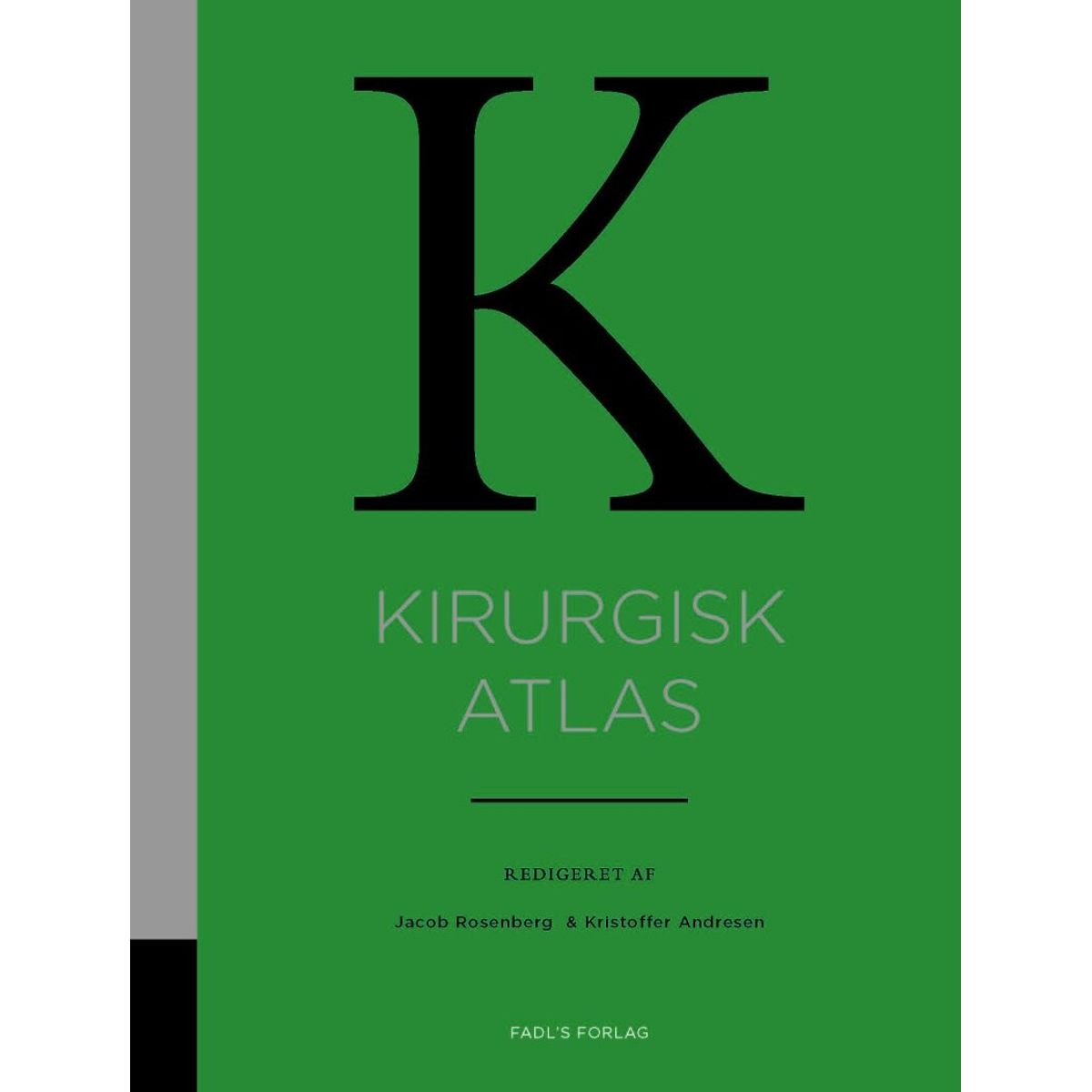 Kirurgisk Atlas - Jacob Rosenberg - Bog