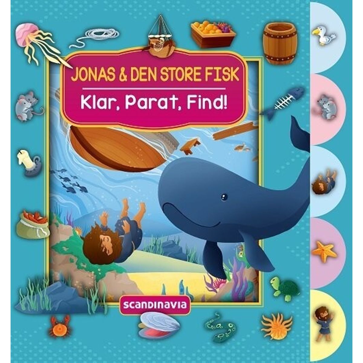 Klar, Parat, Find! - Jonas & Den Store Fisk - Vanessa Carroll - Bog