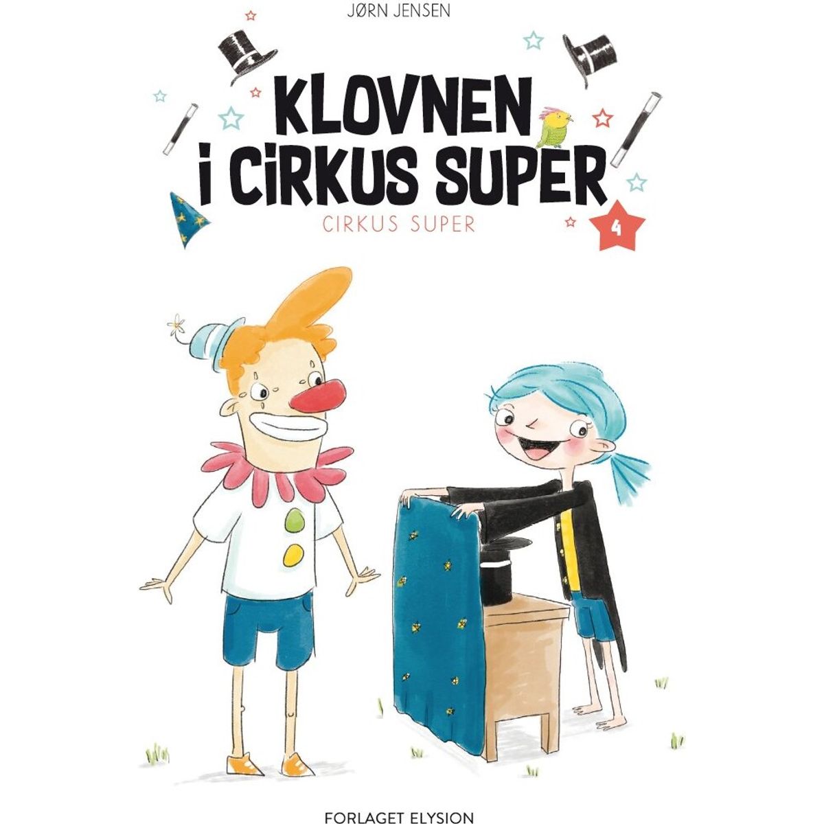 Klovnen I Cirkus Super - Jørn Jensen - Bog