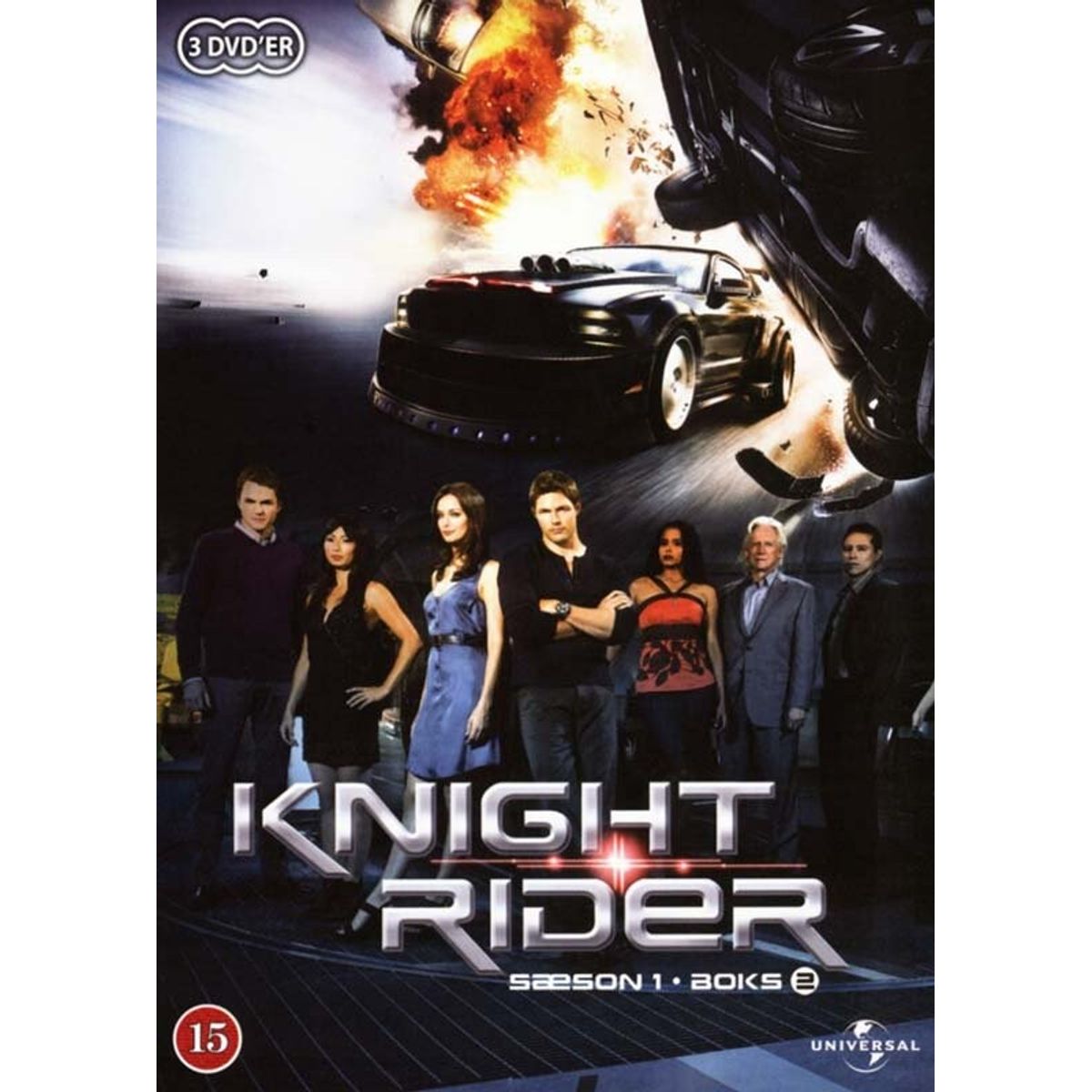 Knight Rider - Sæson 1 - Boks 2 - DVD - Tv-serie