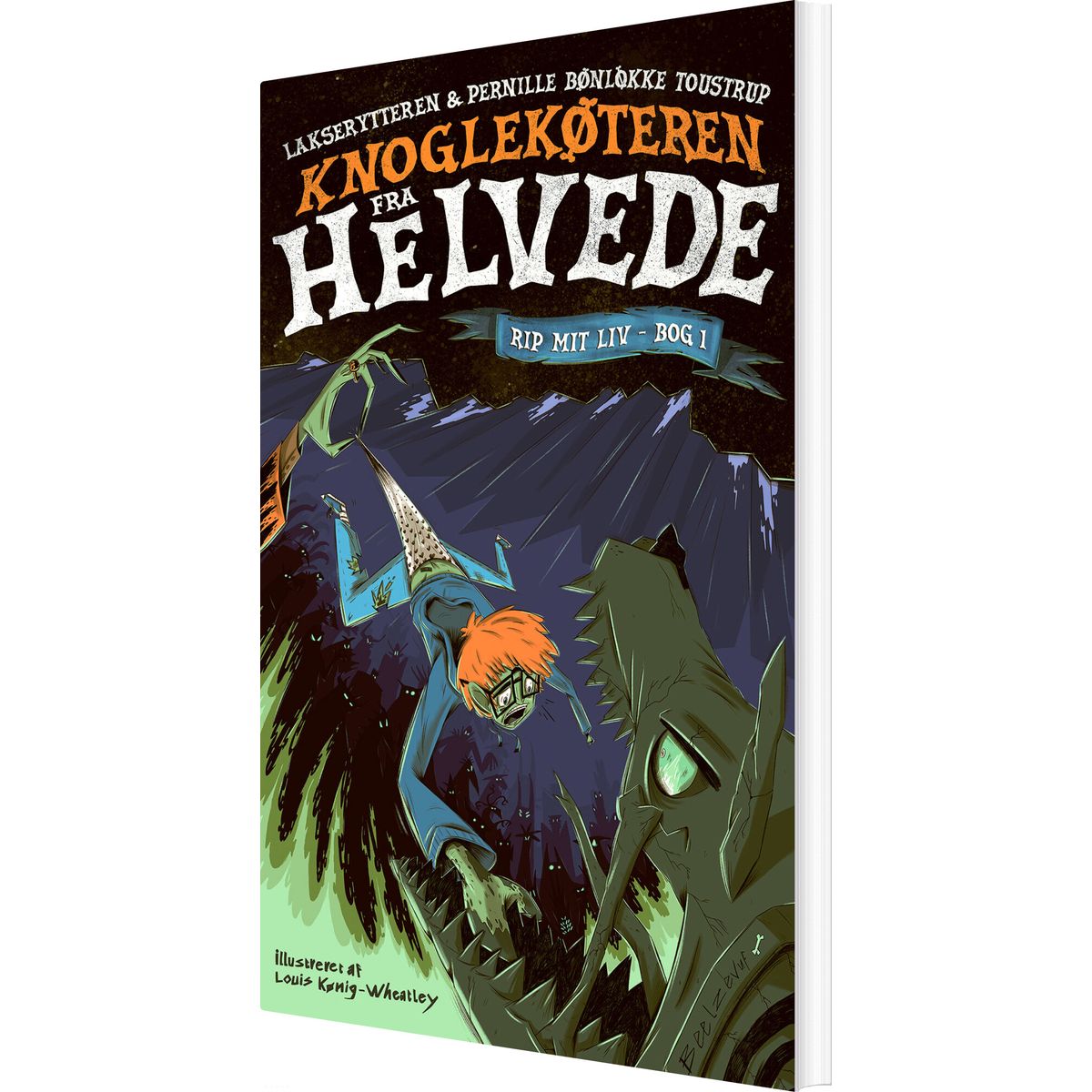 Knoglekøteren Fra Helvede - Lakserytteren - Bog