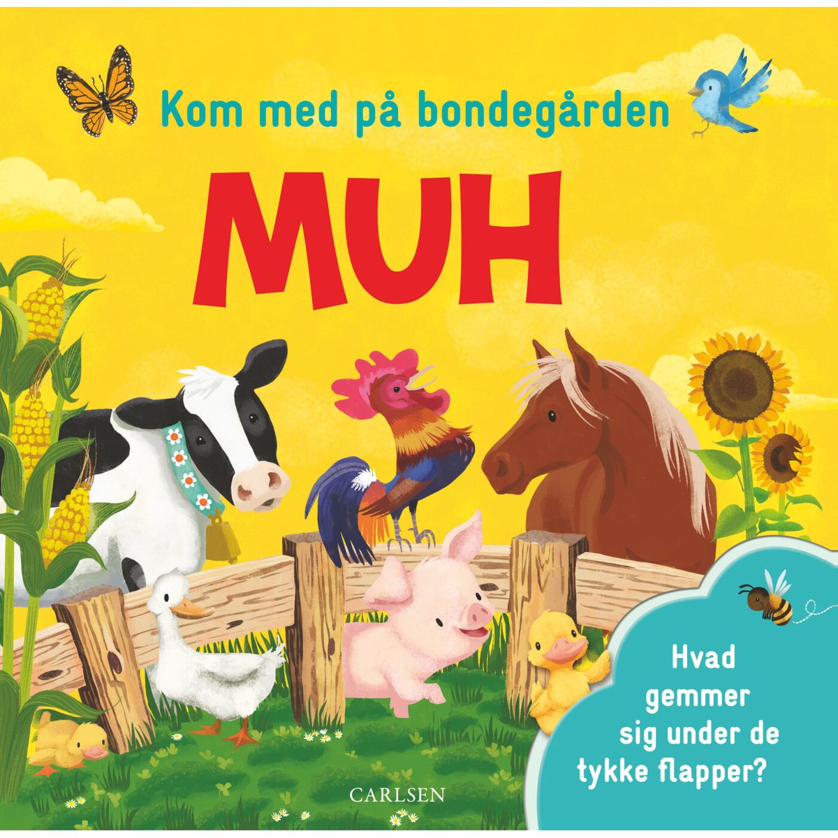 Kom Med På Bondegården: Muh - Diverse - Bog