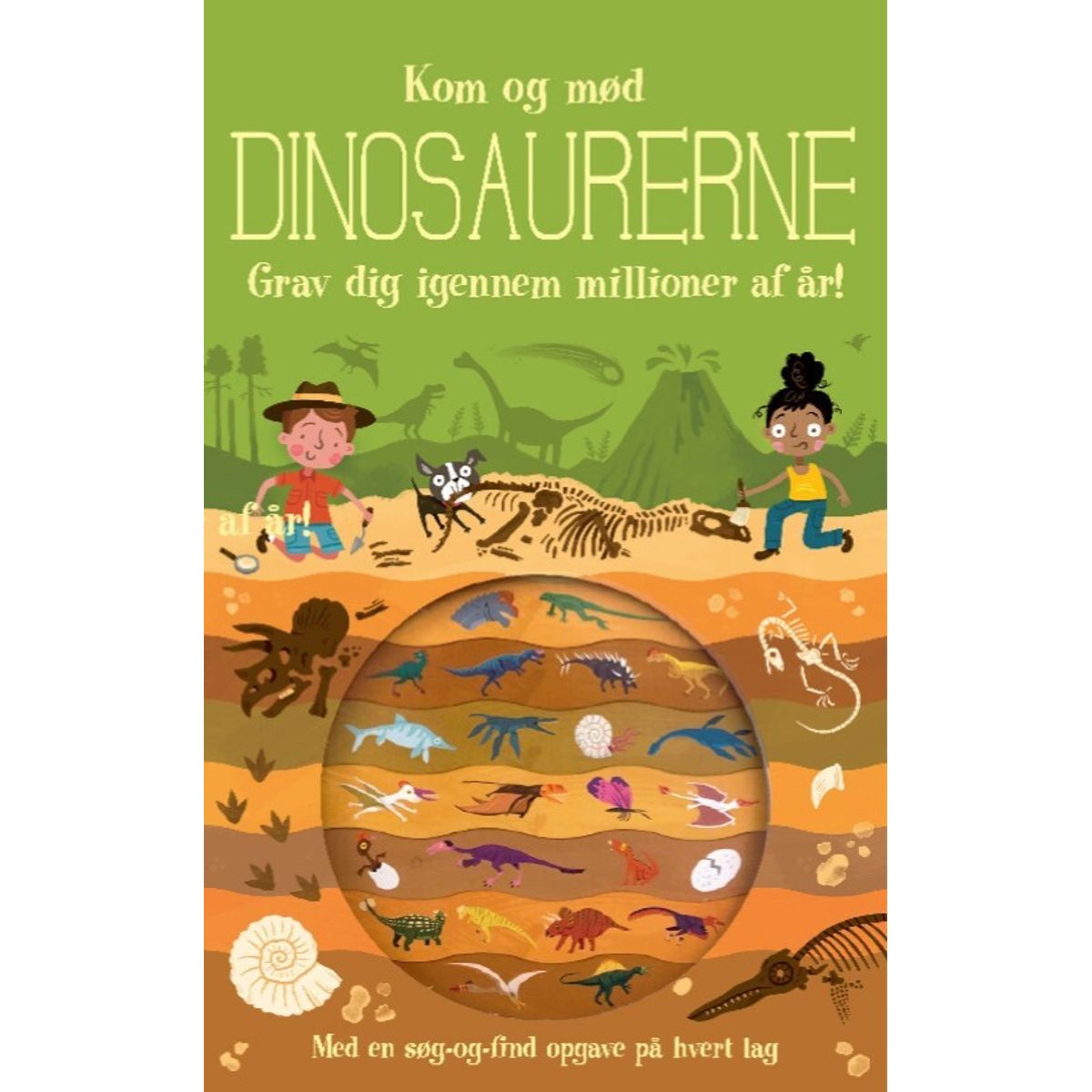 Kom Med Tilbage I Tiden Og Mød Dinosaurerne - Bog