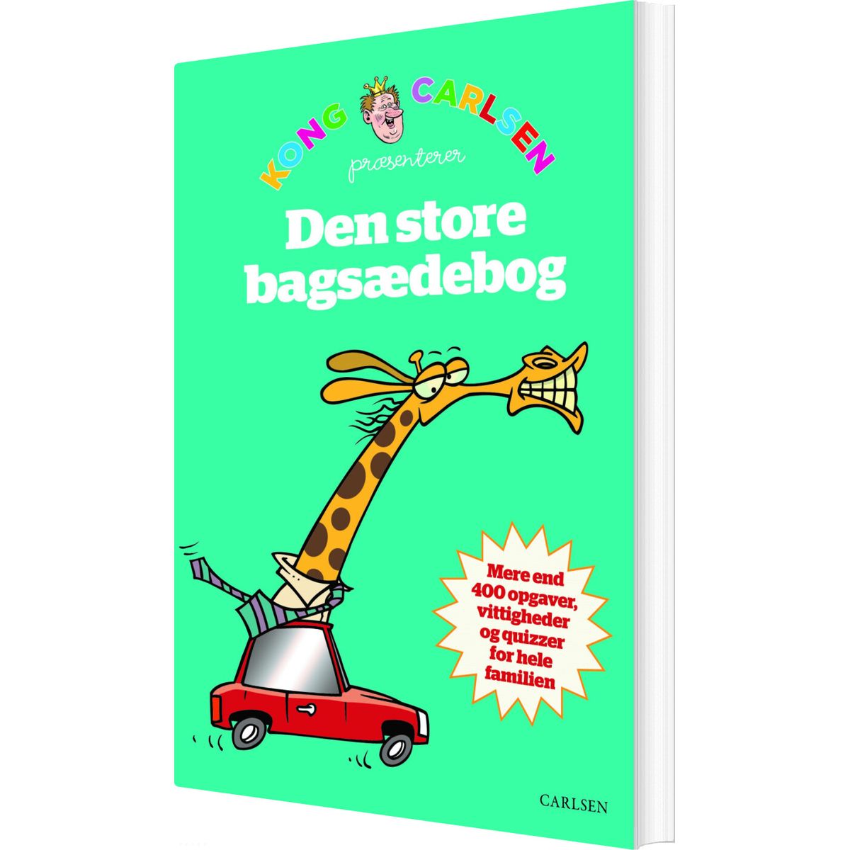 Kong Carlsen - Den Store Bagsædebog - Diverse - Bog