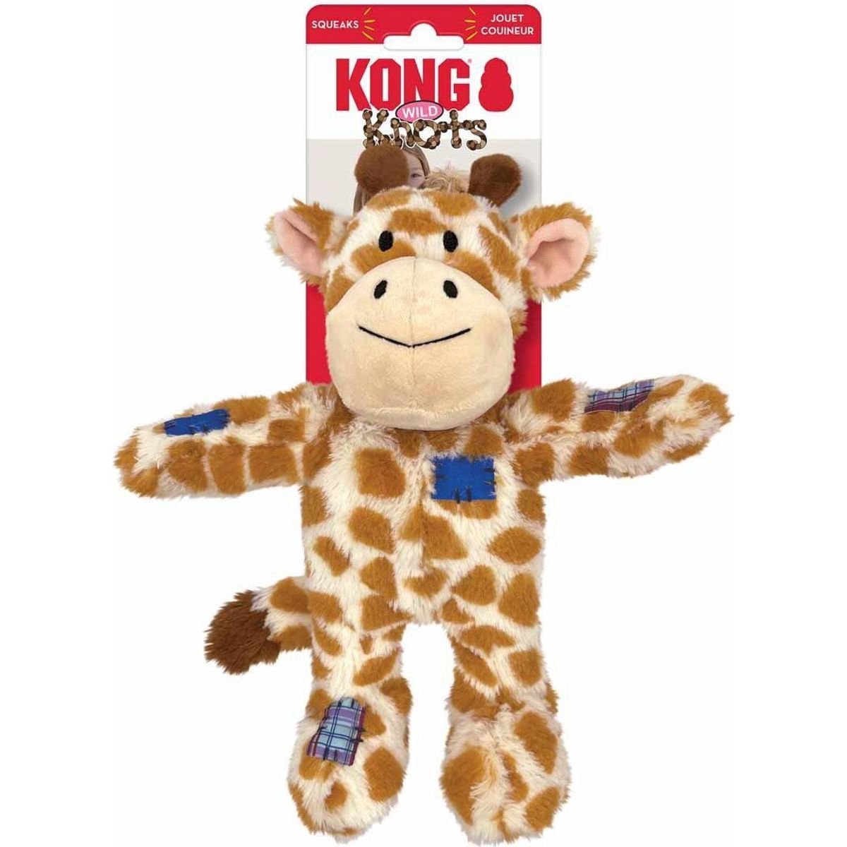 Kong - Knots Bamse - Wild - Giraf - 29 Cm