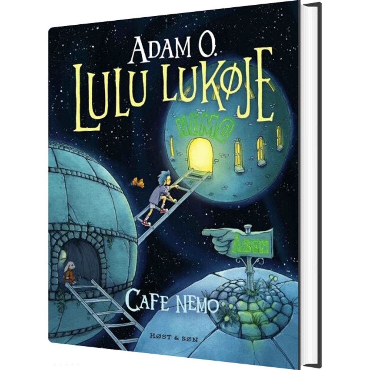 Lulu Lukøje. Cafe Nemo - Adam O - Bog