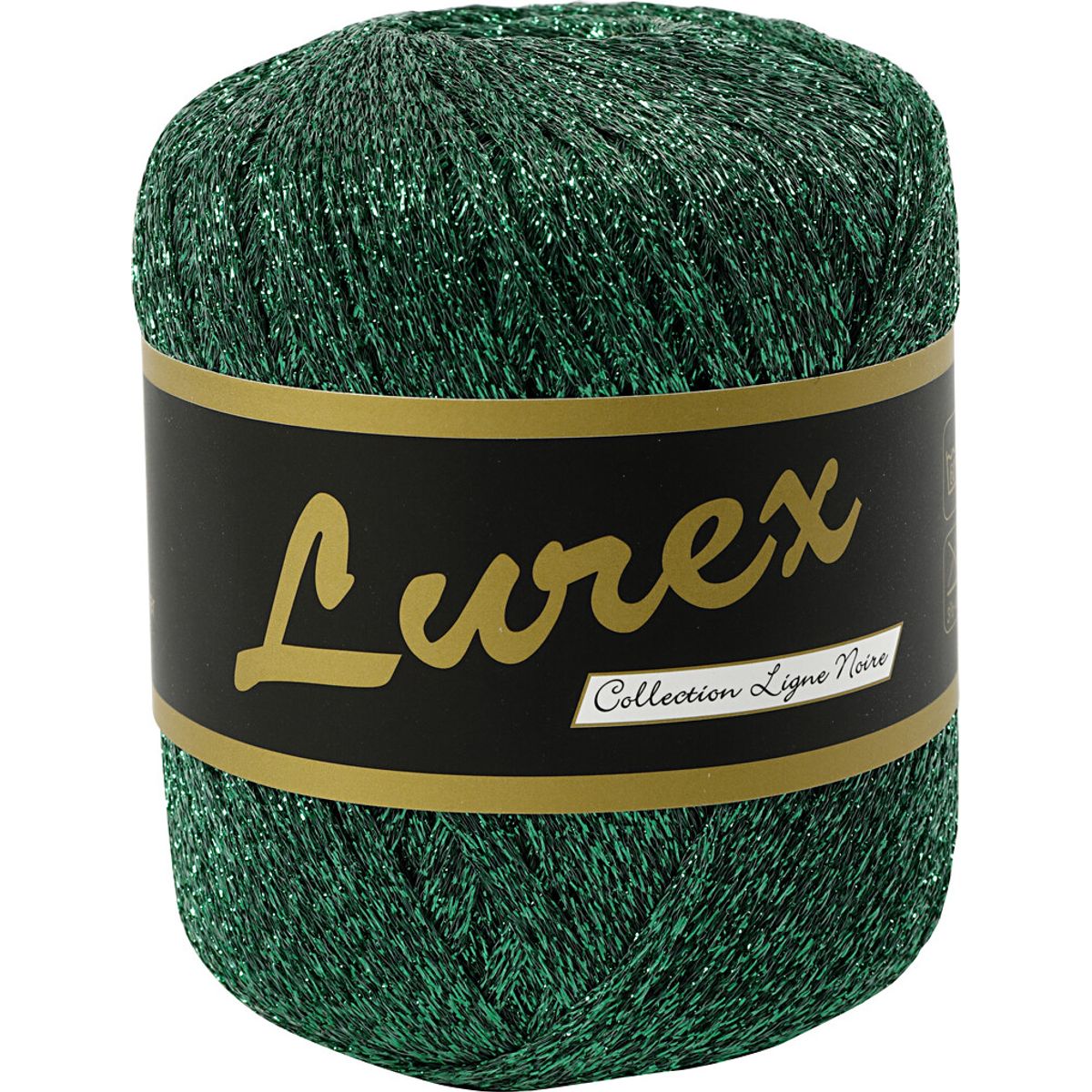 Lurex Garn - L 160 M - Grøn - 25 G