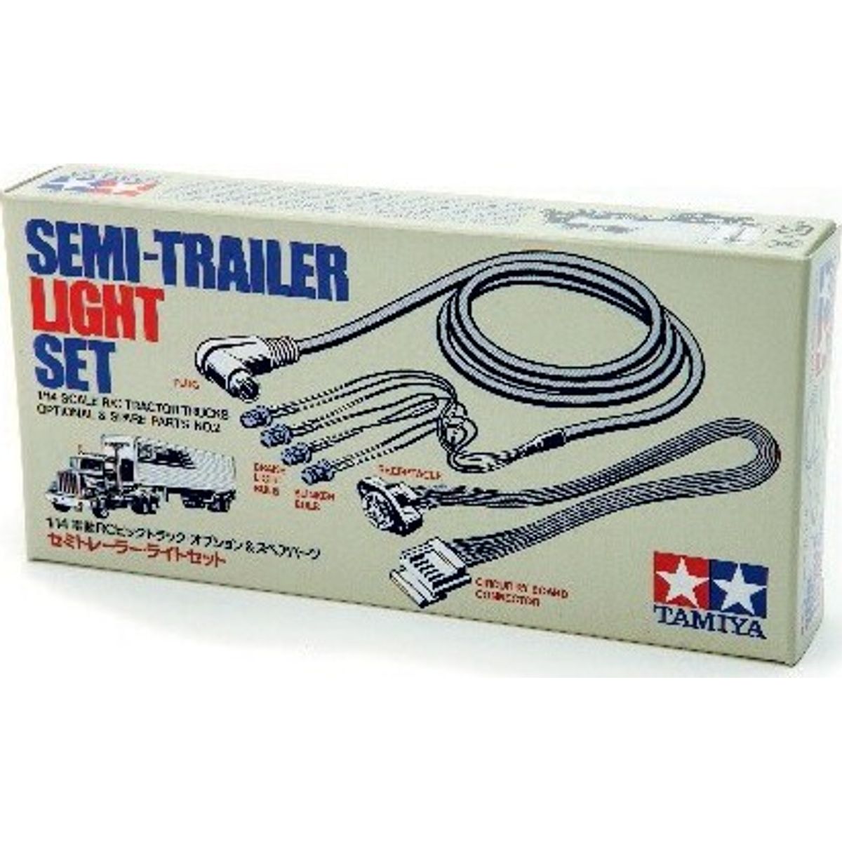 Tamiya - Semi Trailer Light Set - Lyssæt Til Anhænger - 56502