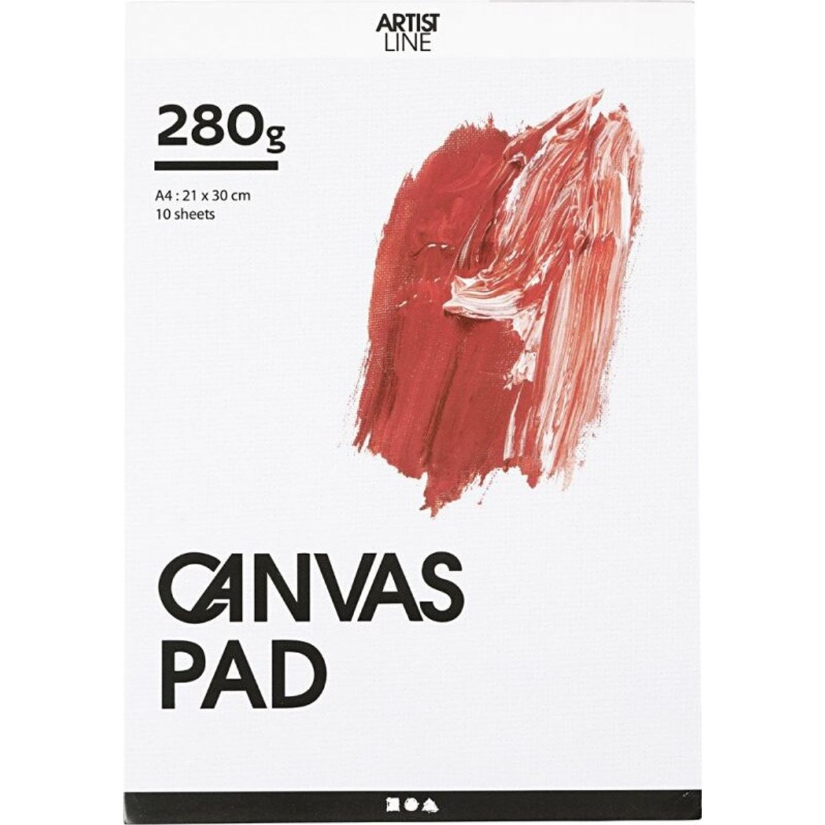 Canvas Pad - Lærredsblok Til Akryl Og Oliemaling - A4