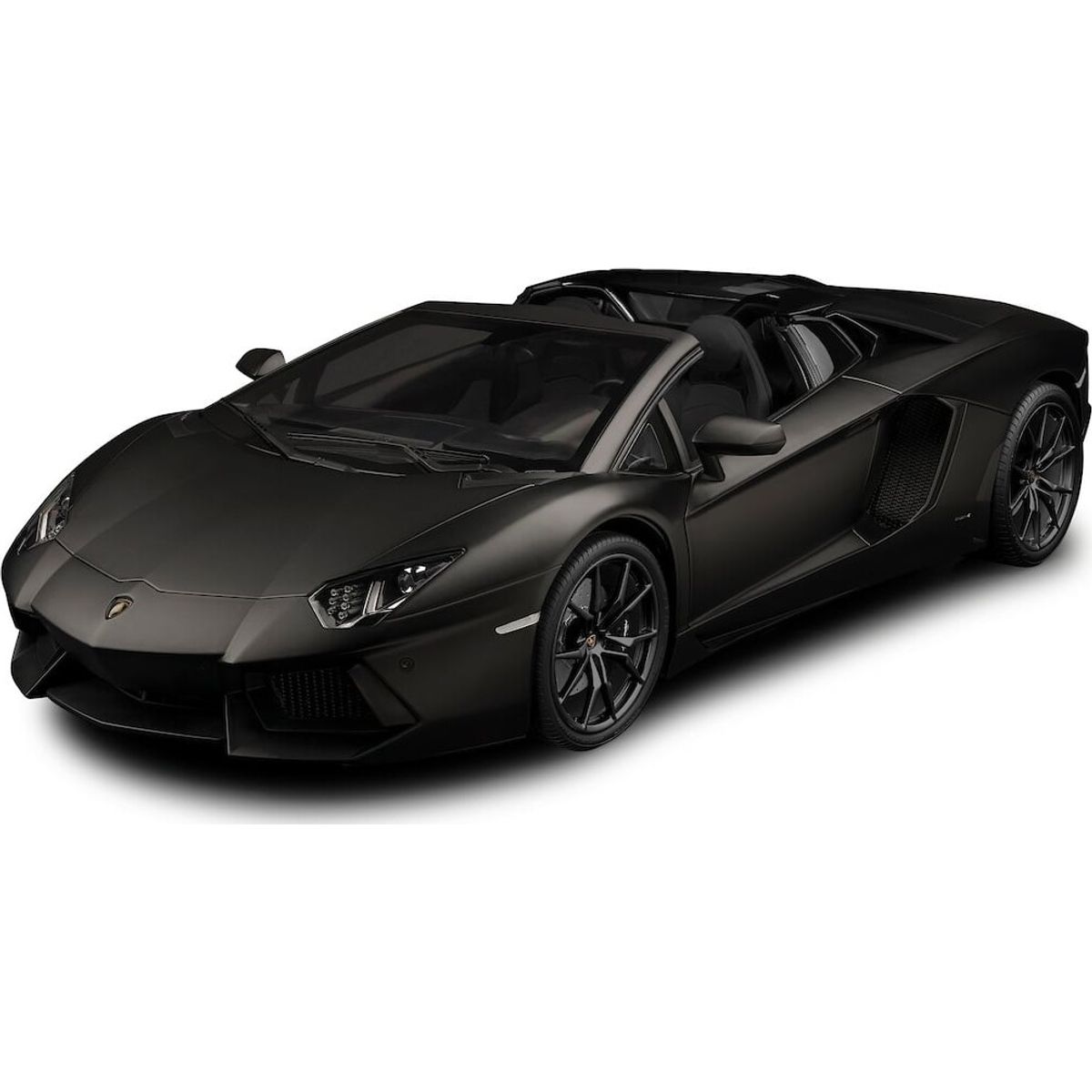 Pocher - Lamborghini Aventador Lp700-4 Roadster Nero Nemesi - 1:8 - Hk121f