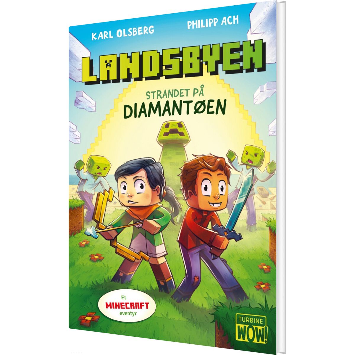 Landsbyen - Strandet På Diamantøen - Karl Olsberg - Bog