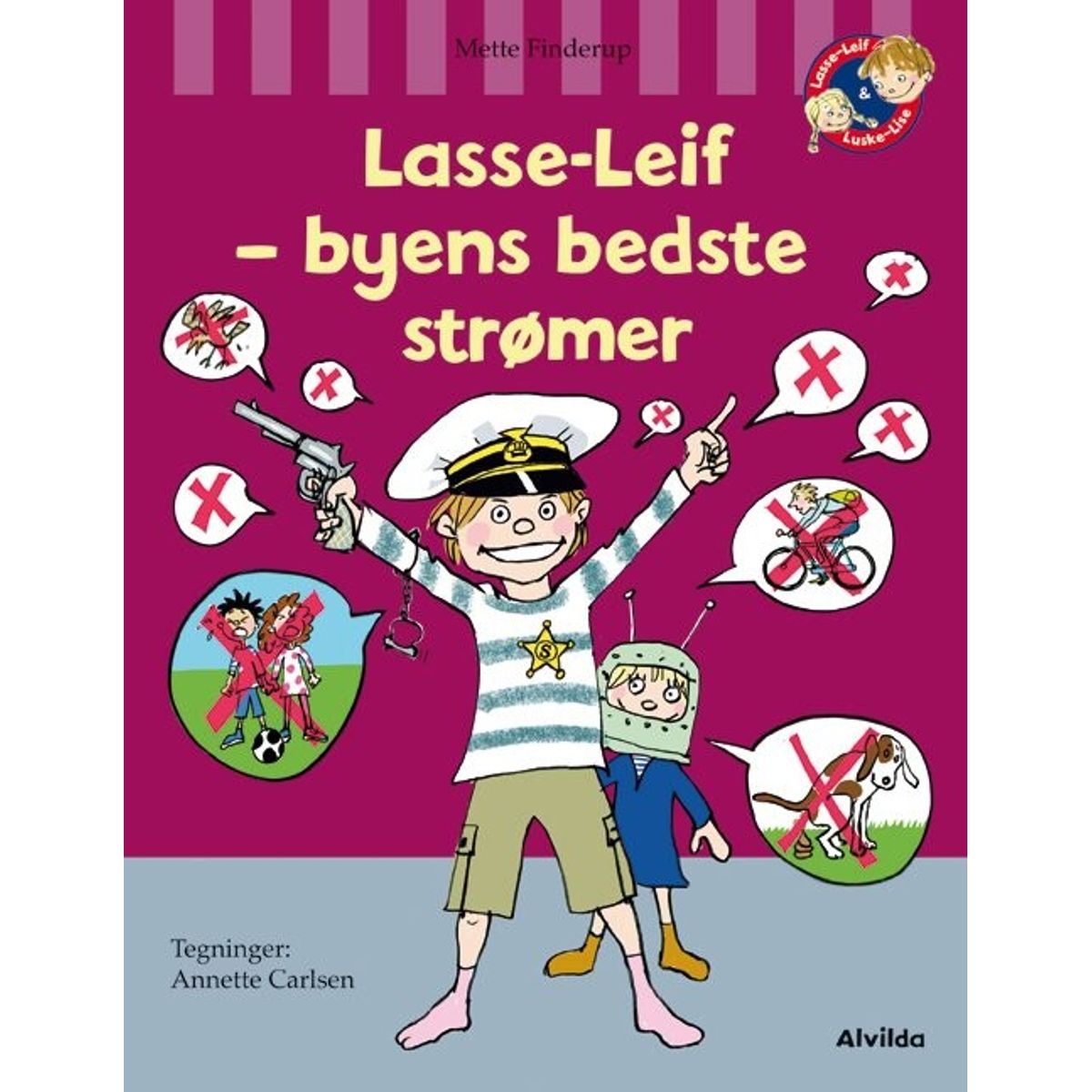 Lasse-leif - Byens Bedste Strømer - Mette Finderup - Bog