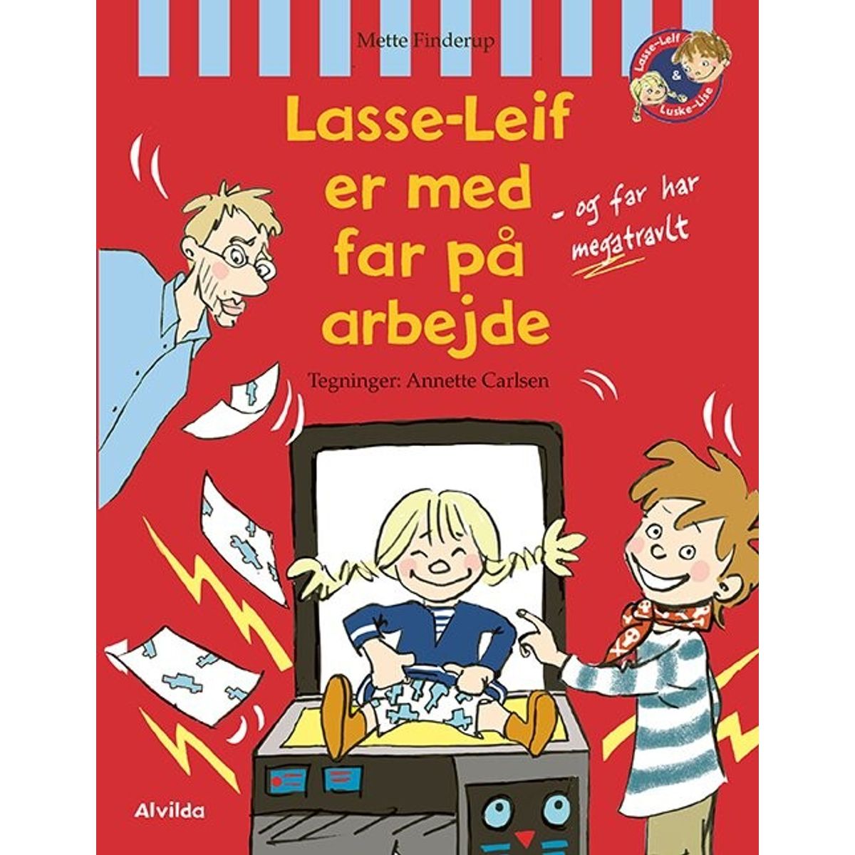 Lasse-leif Er Med Far På Arbejde - Mette Finderup - Bog