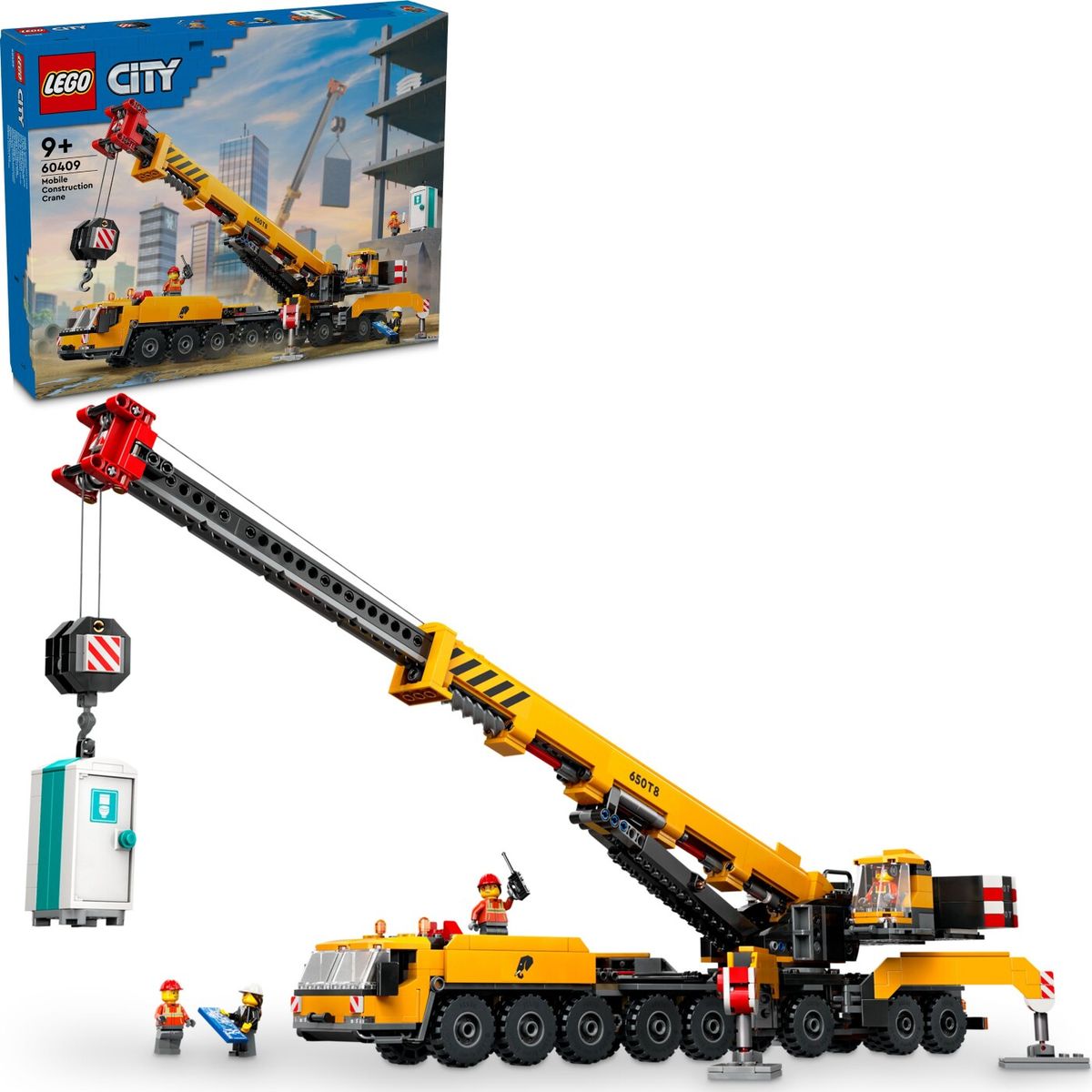 Lego City - Gul Mobil Byggekran - 60409