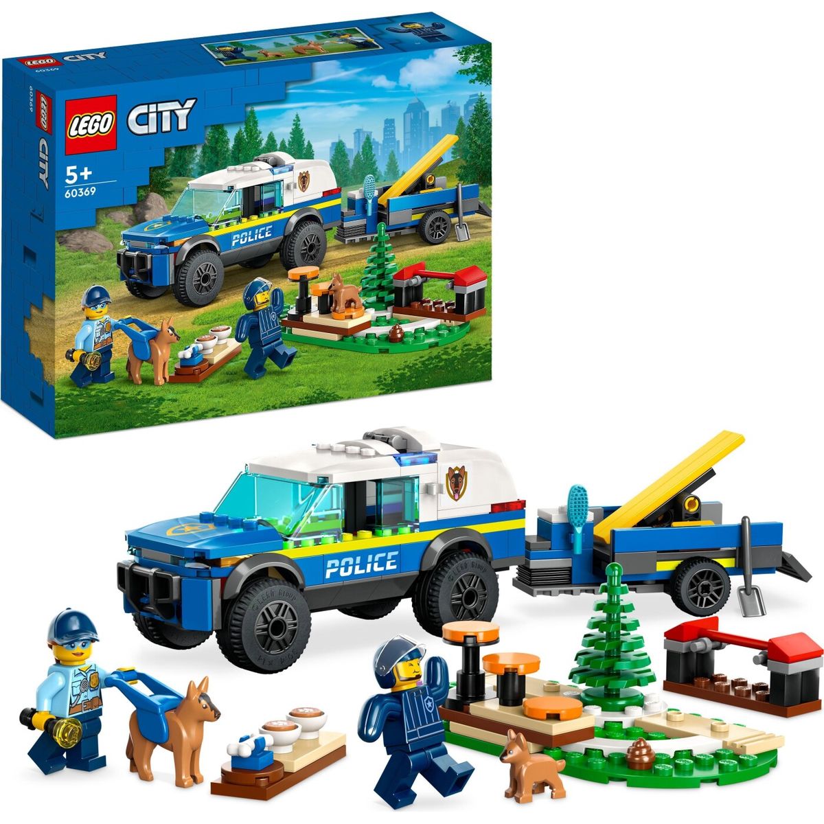 Lego City - Mobil Politi Hundetræning - 60369