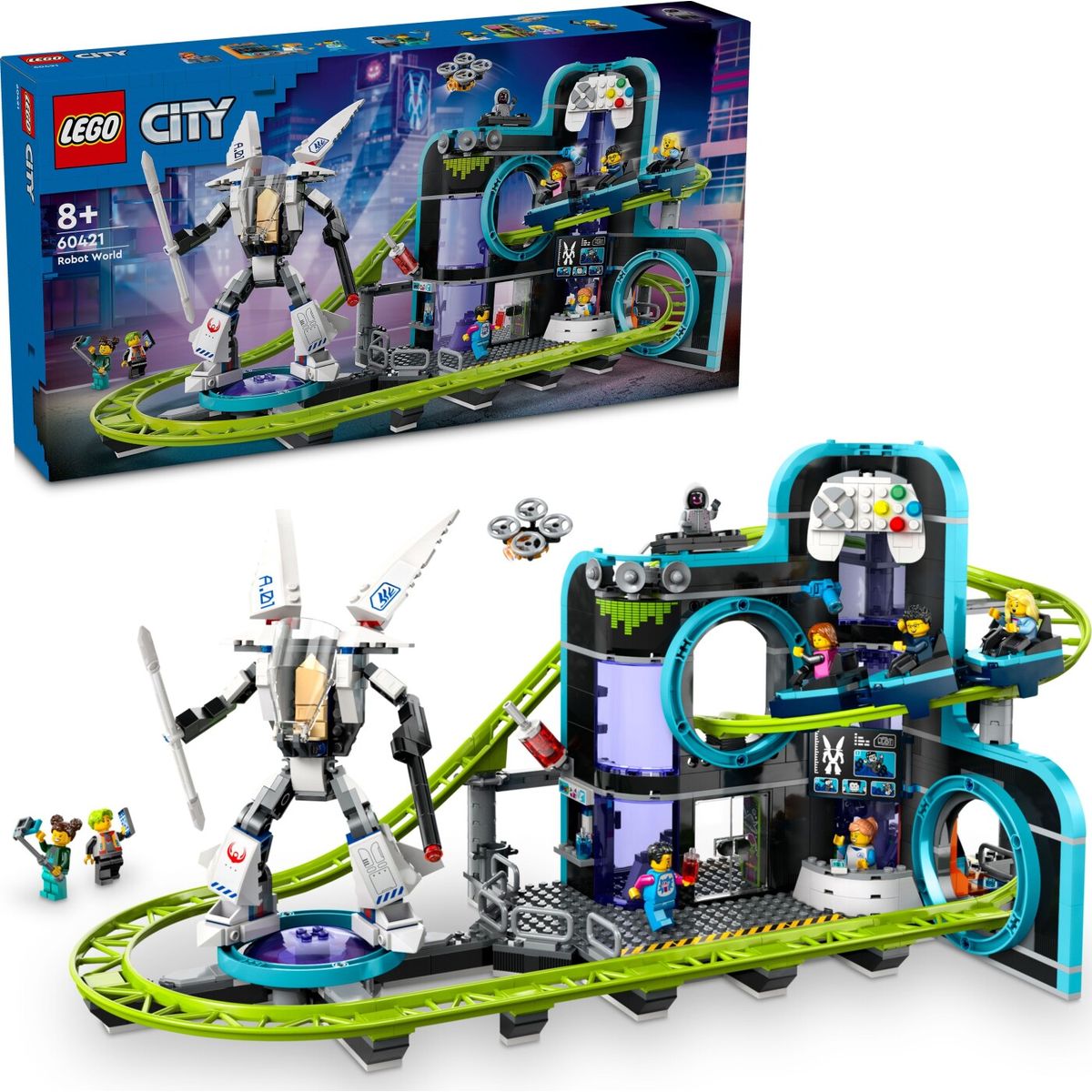 Lego City - Robot World Rutsjebanepark - 60421