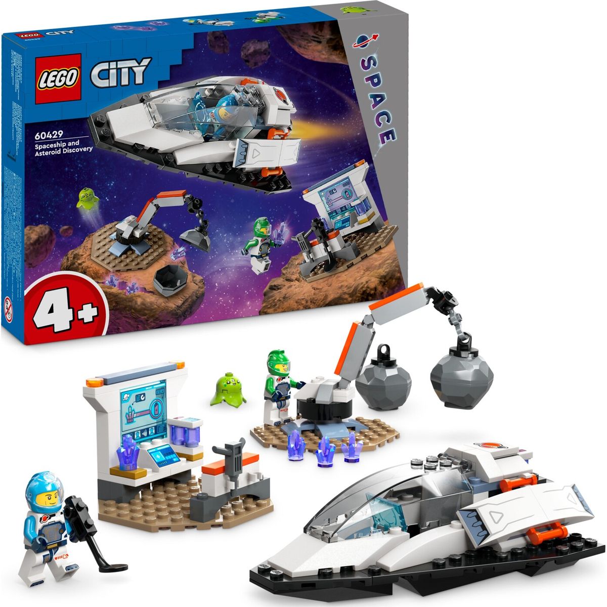 Lego City Space - Rumskib Og Asteroideforskning - 60429