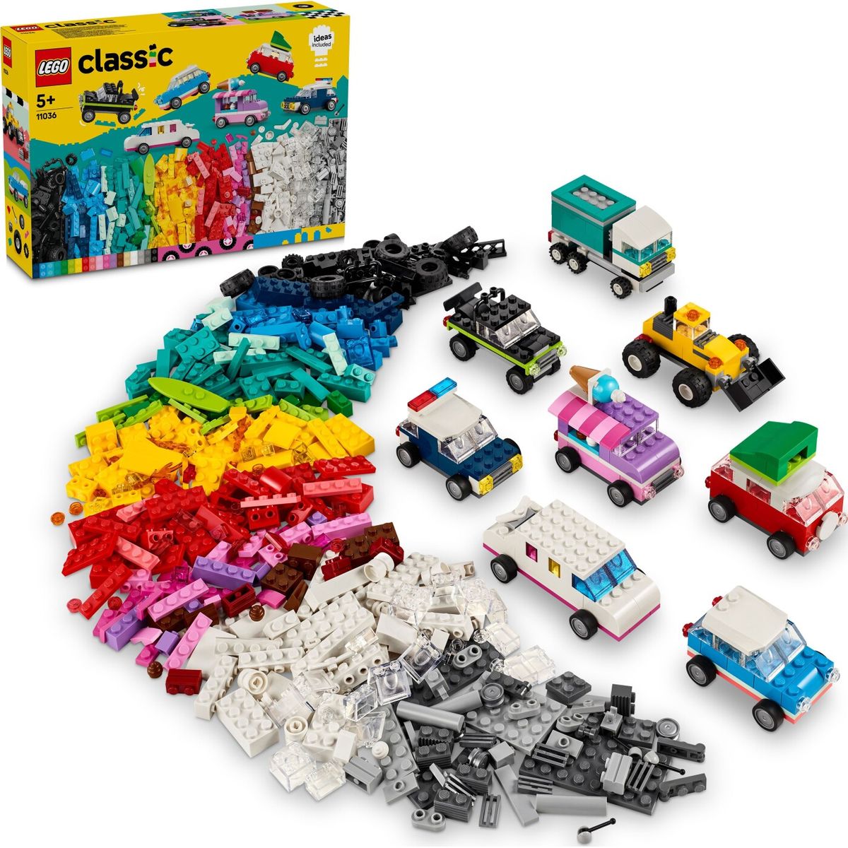 Lego Classic - Kreative Køretøjer - 11036