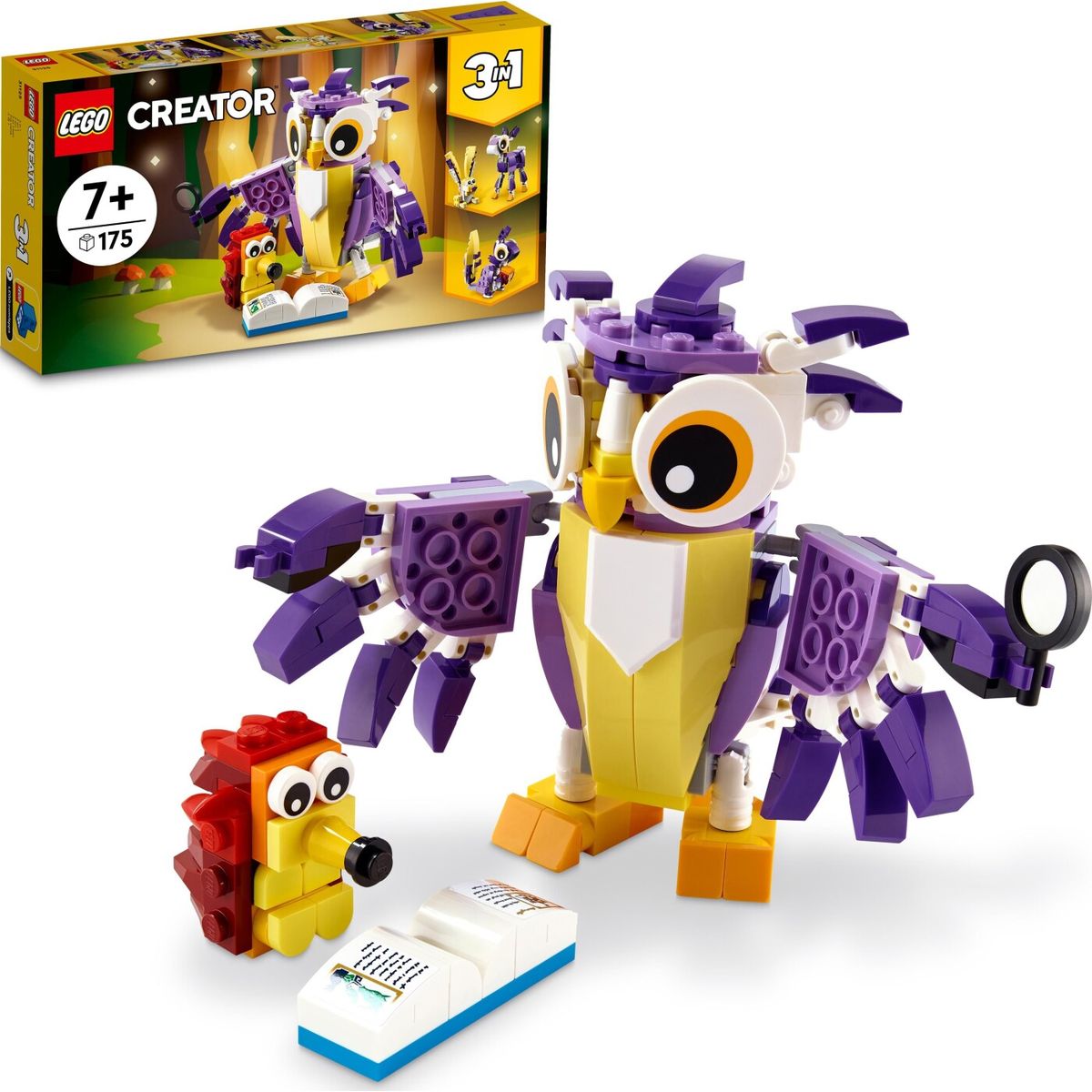 Lego Creator 3-in-1 - Fantasi Skovvæsner - 31125