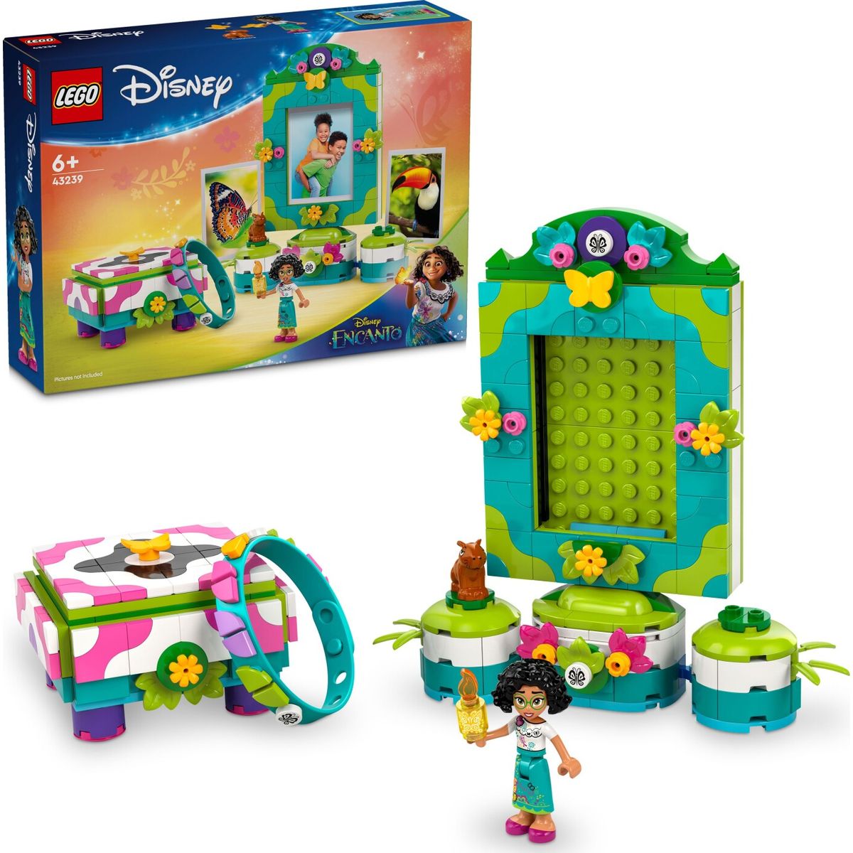 Lego Disney Encanto - Mirabels Fotoramme Og Smykkeskrin - 43239