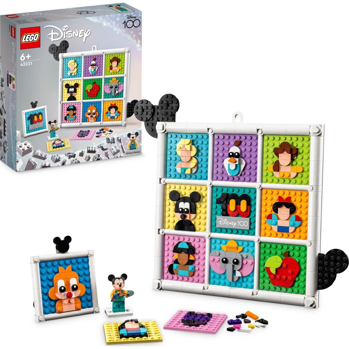 Lego Disney Classic - 100 år Med Disney-ikoner - 43221