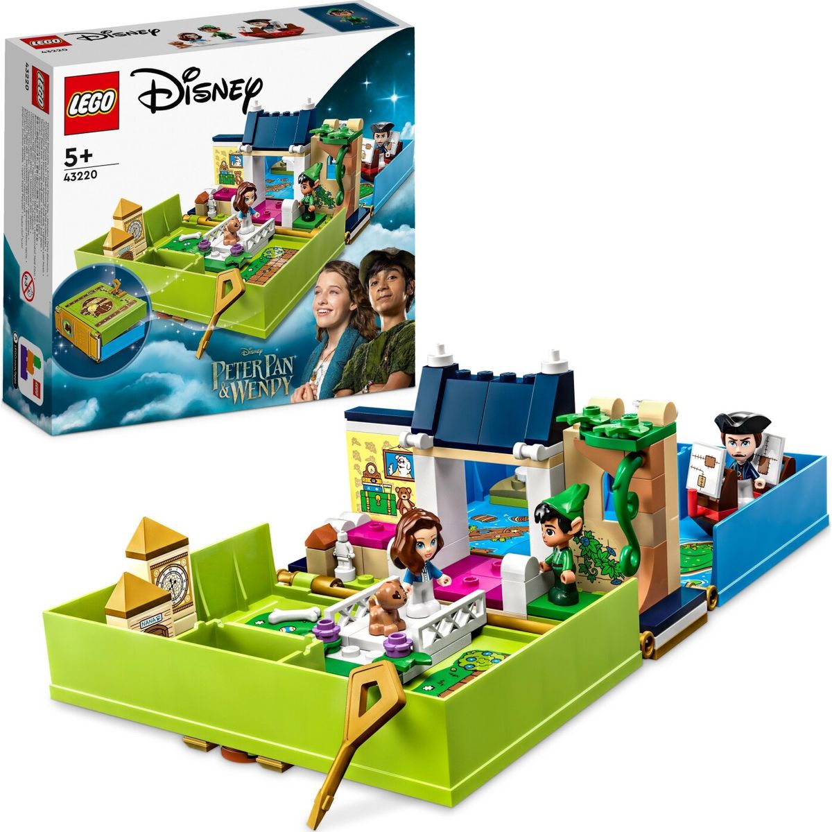 Lego Disney - Peter Pan Og Wendys Bog-eventyr - 43220