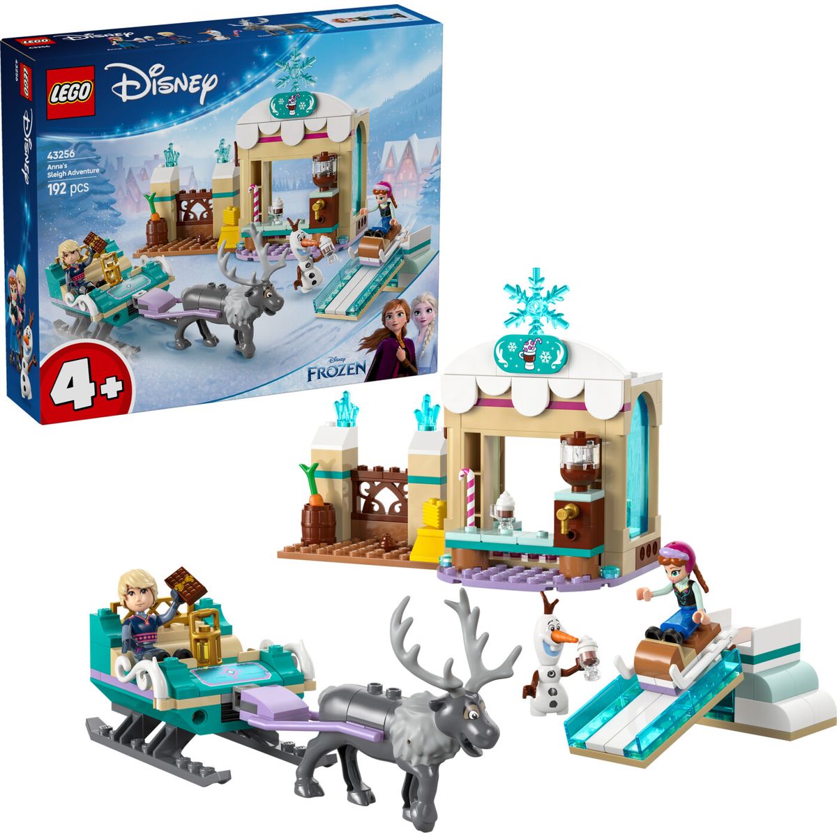 Lego Disney Frozen - Annas Slædeeventyr - 43256