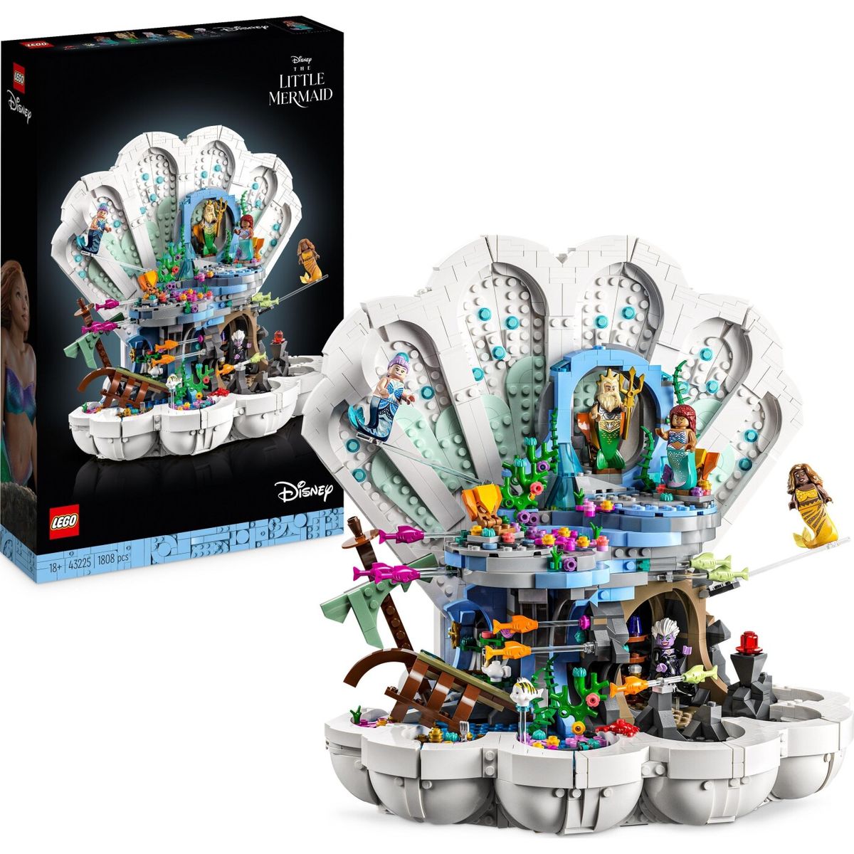 Lego Disney Princess - Den Lille Havfrues Royale Muslingeskal - 43225