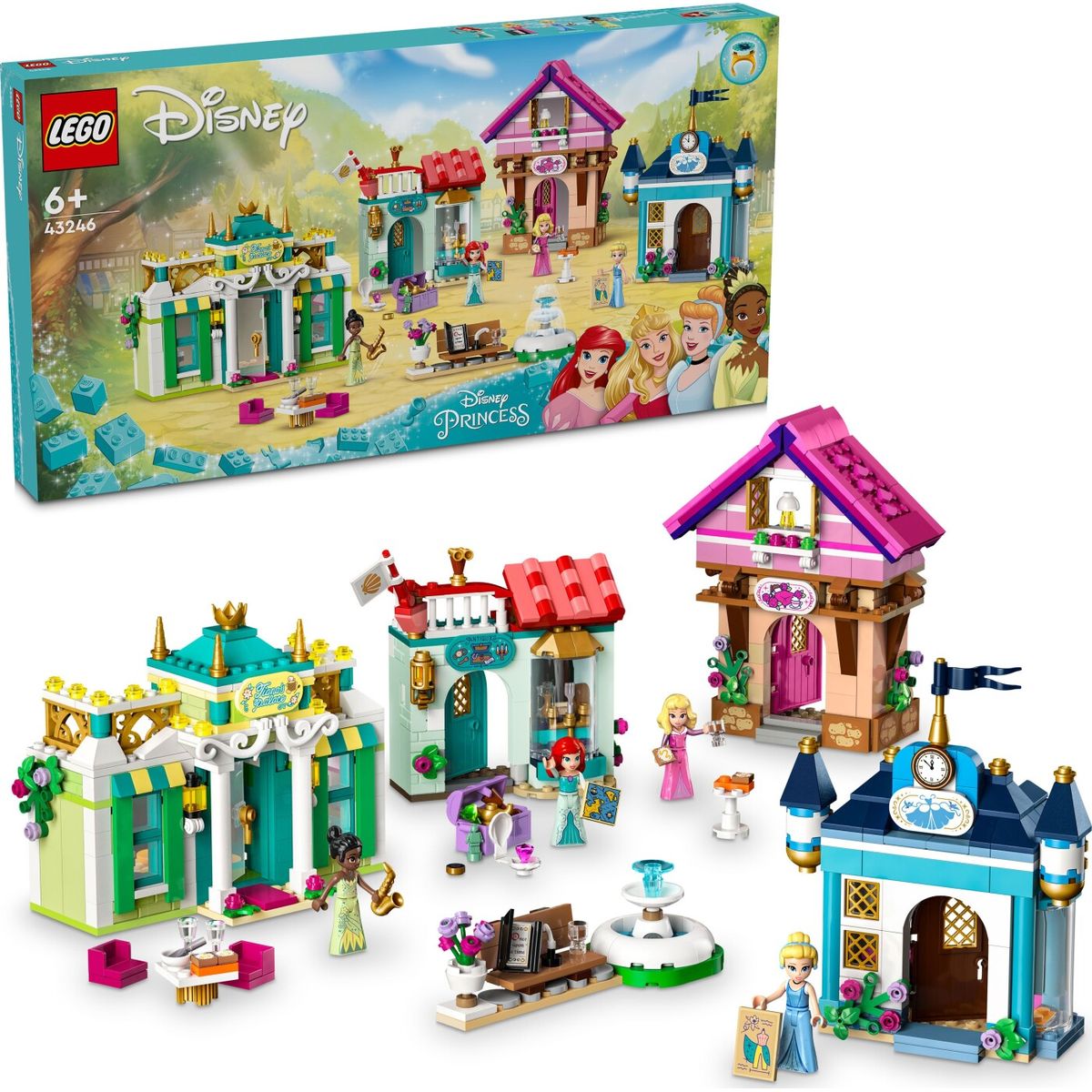 Lego Disney Princess - Prinsesser På Markedseventyr - 43246