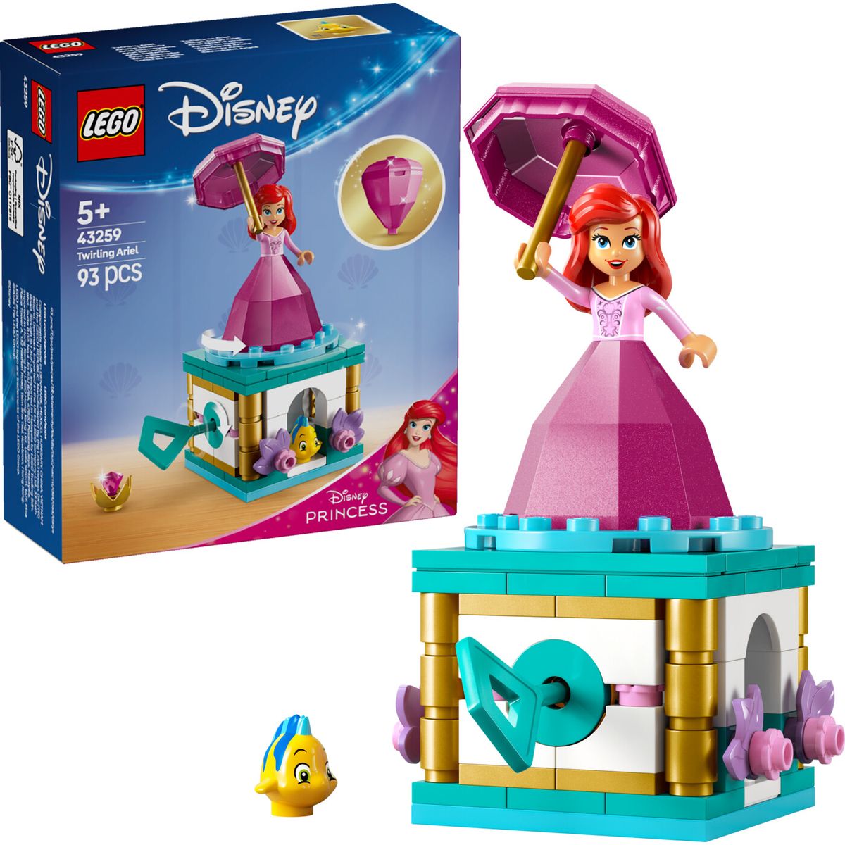 Lego Disney Princess - Snurrende Ariel - 43259