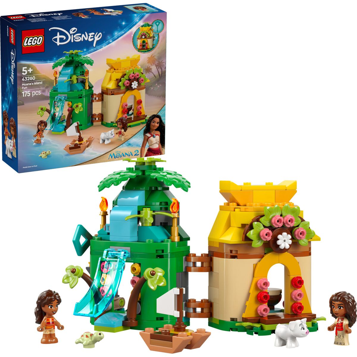 Lego Disney Vaiana 2 - Vaianas ø-sjov - 43260