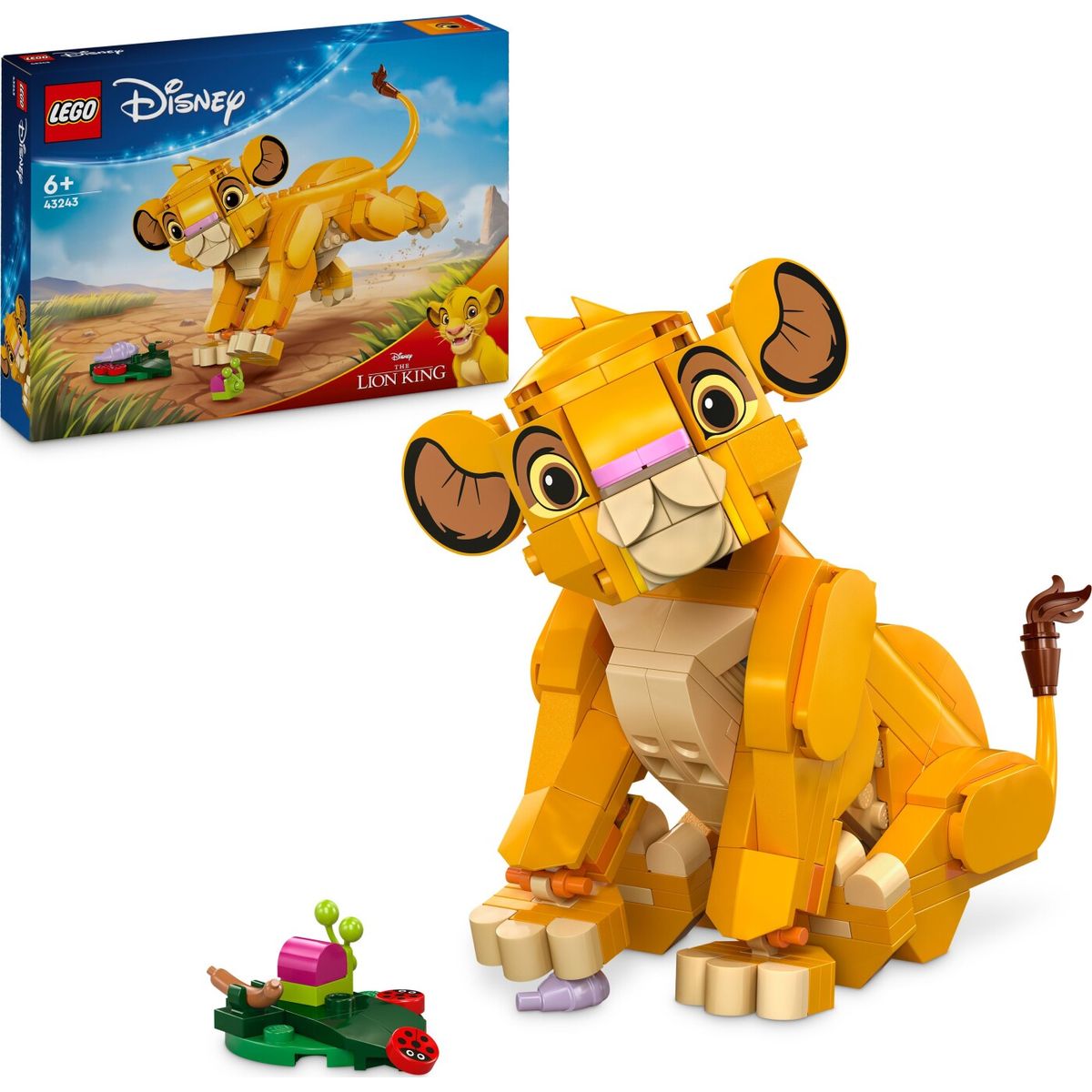 Lego Disney - Simba Som Unge - Løvernes Konge - 43243