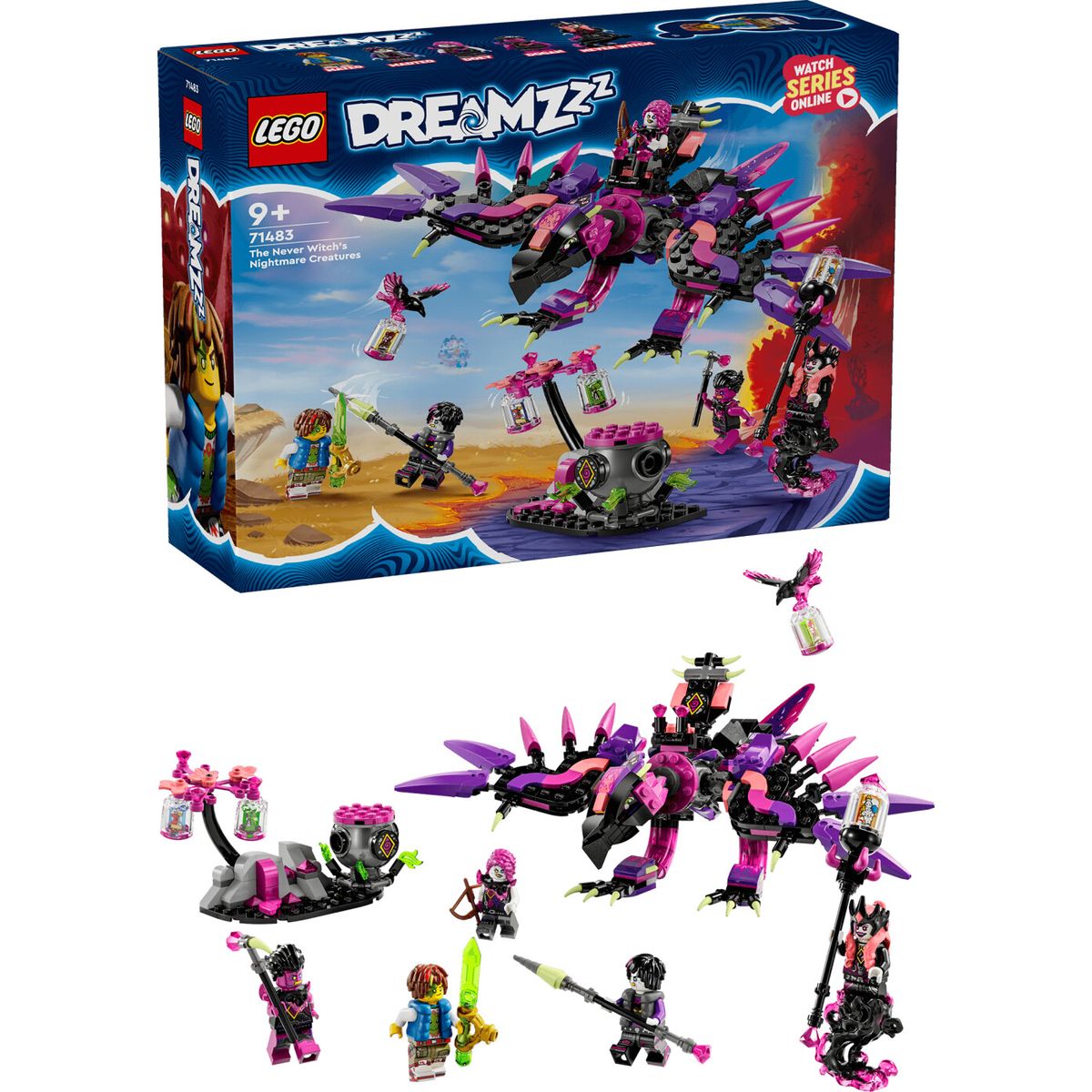 Lego Dreamzzz - Aldrig-heksens Mareridtsvæsner - 71483