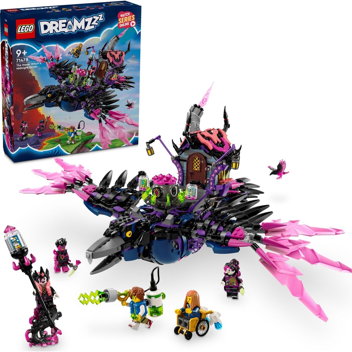 Lego Dreamzzz - Aldrig-heksens Midnatsravn - 71478