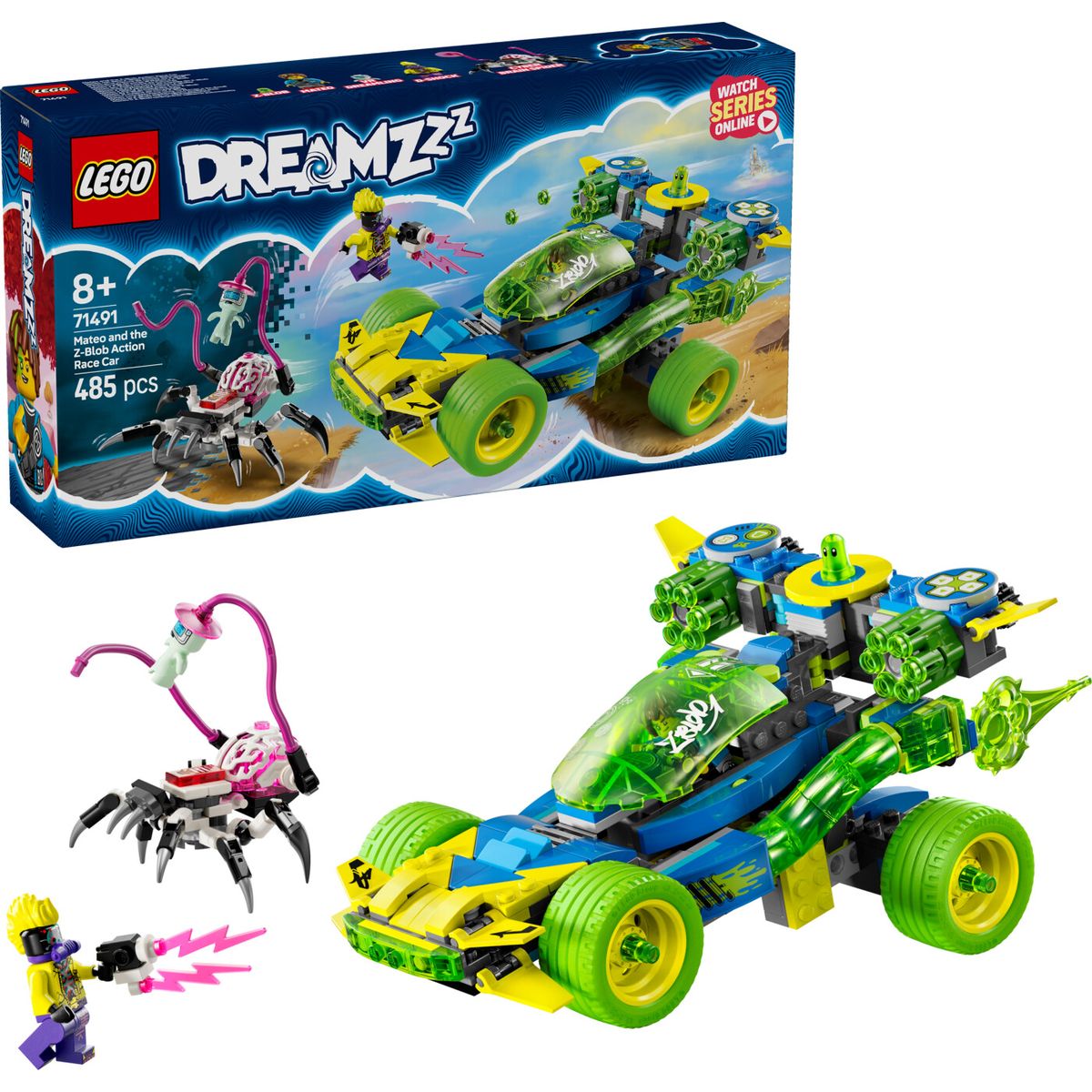 Lego Dreamzzz - Mateo Og Z-blob Actionracerbil - 71491