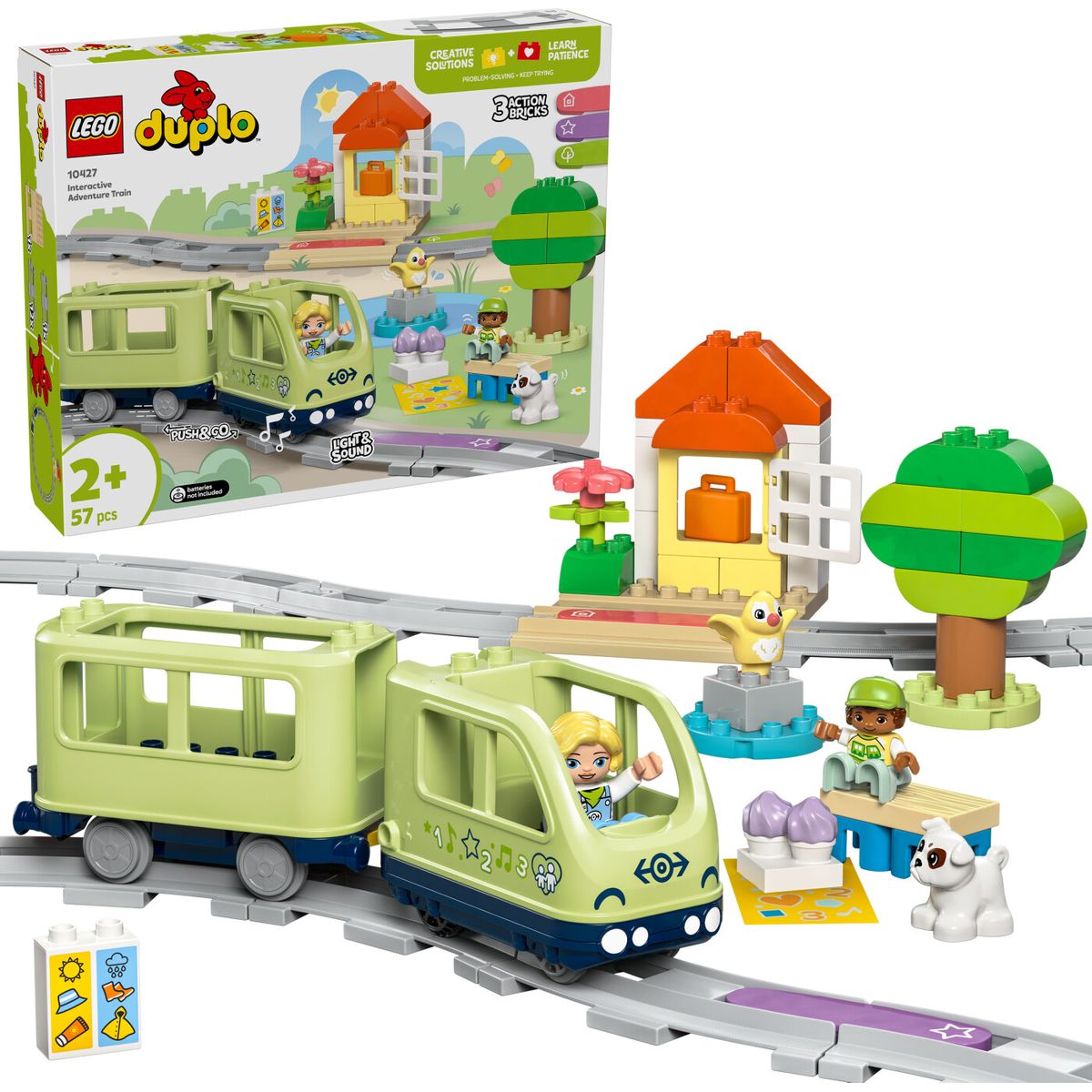 Lego - Duplo Town - Interaktivt Oplevelsestog (10427)