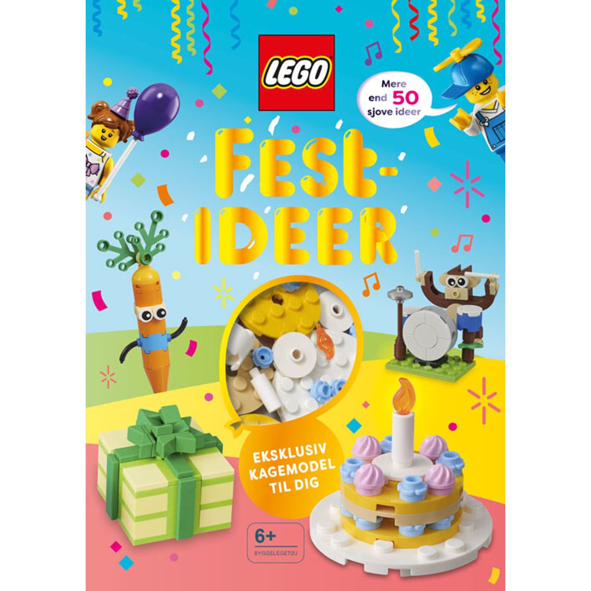 Lego Party Ideas - Bog Med Klodser - Lego - Bog