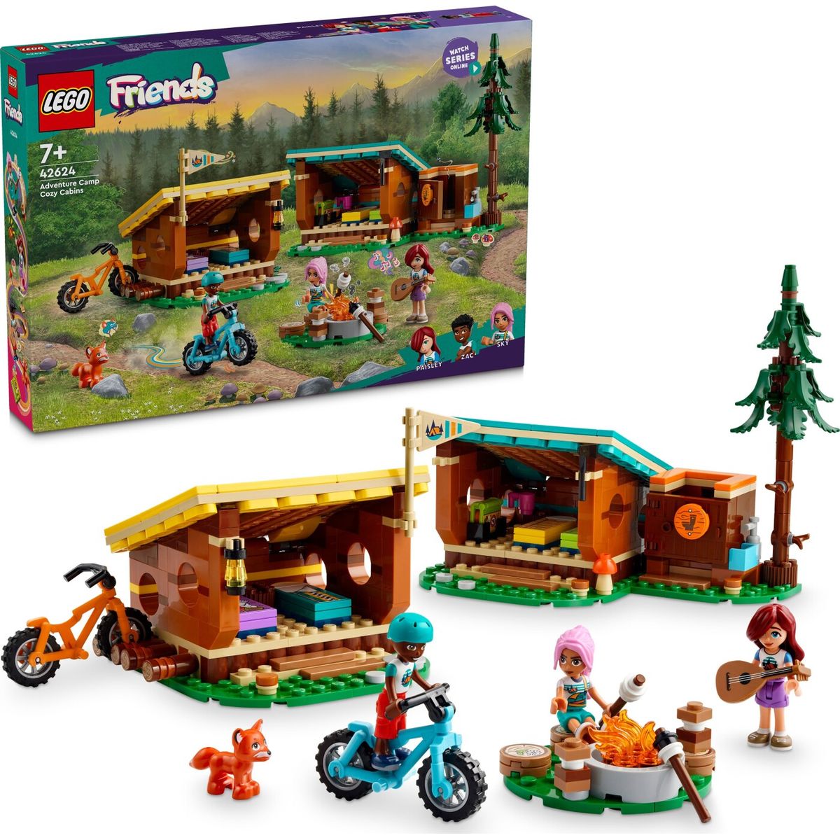 Lego Friends - Adventure Camp - Hyggelige Hytter - 42624