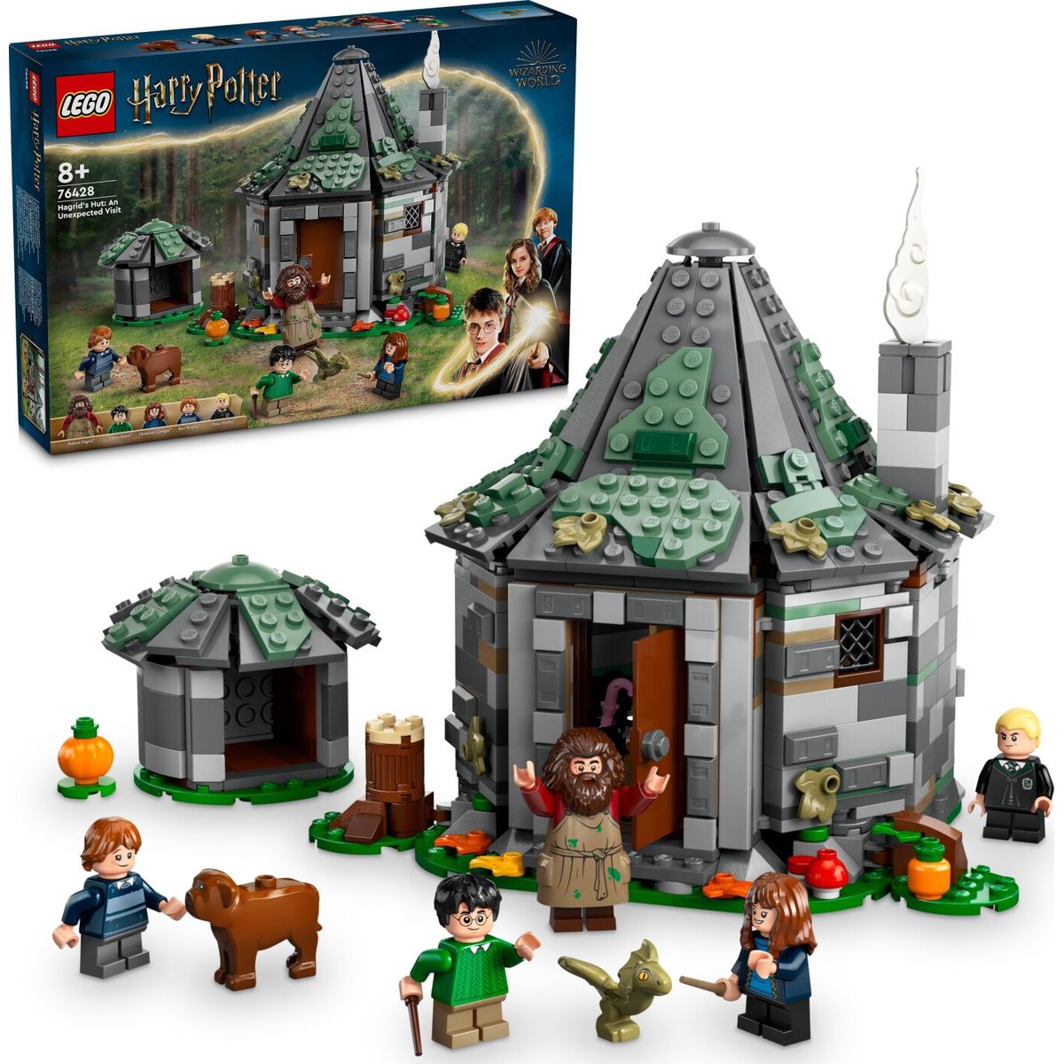 Lego Harry Potter - Hagrids Hytte - Et Uventet Besøg - 76428