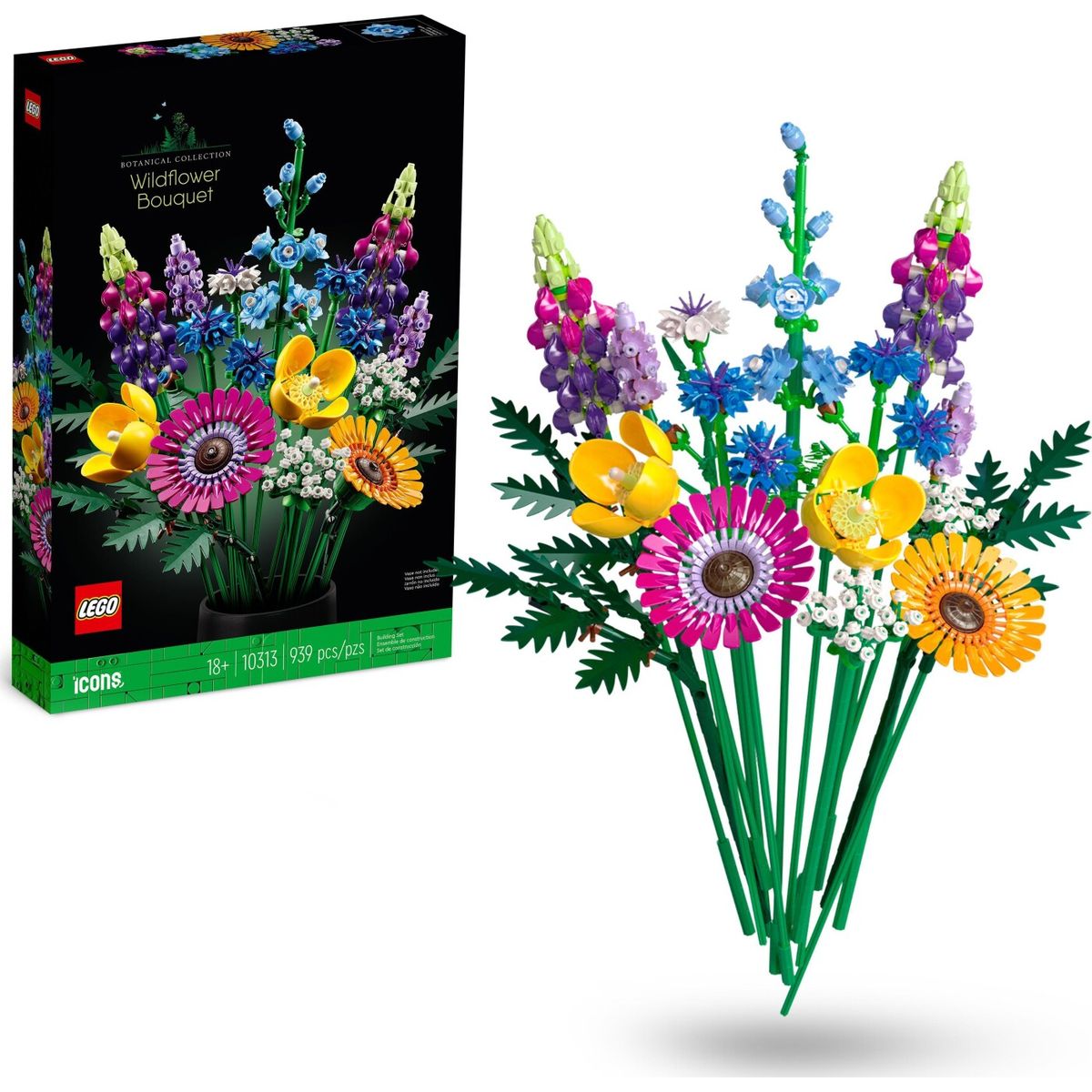 Lego Icons Botanicals Collection - Blomster Buket - 10313