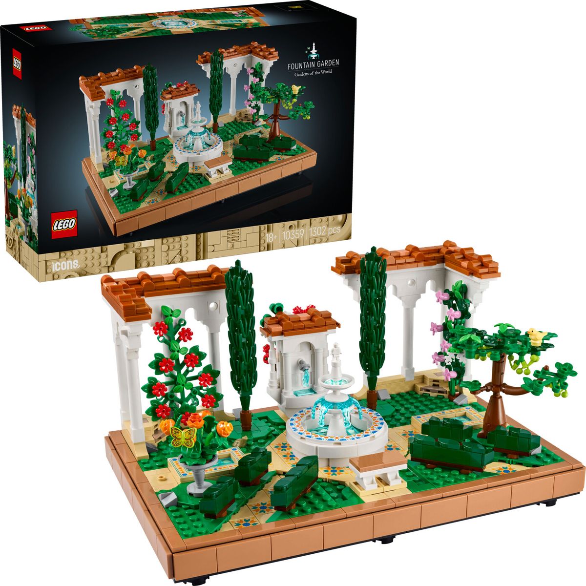 Lego Icons - Have Med Springvand - 10359