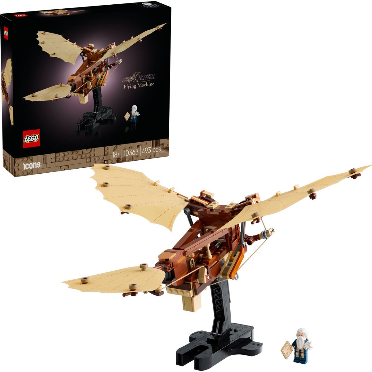 Lego Icons - Leonardo Da Vincis Flyvemaskine - 10363