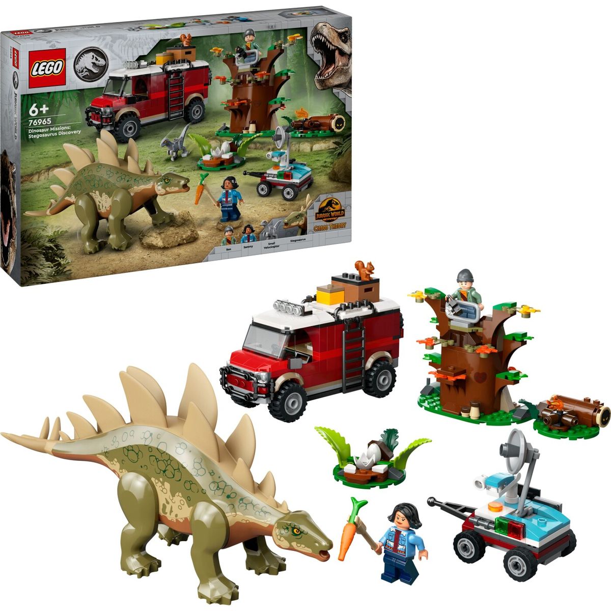 Lego Jurassic World - Dinosaurmissioner Stegosaurus Opdagelse - 76965