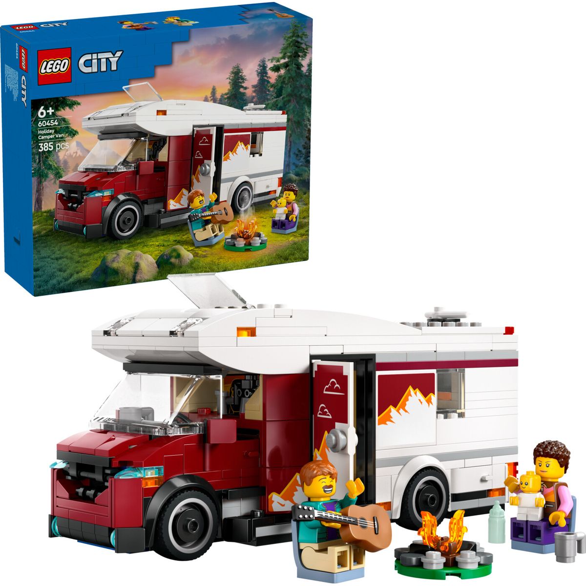 Lego - Lego City - Ferie-eventyr I Autocamper (60454)