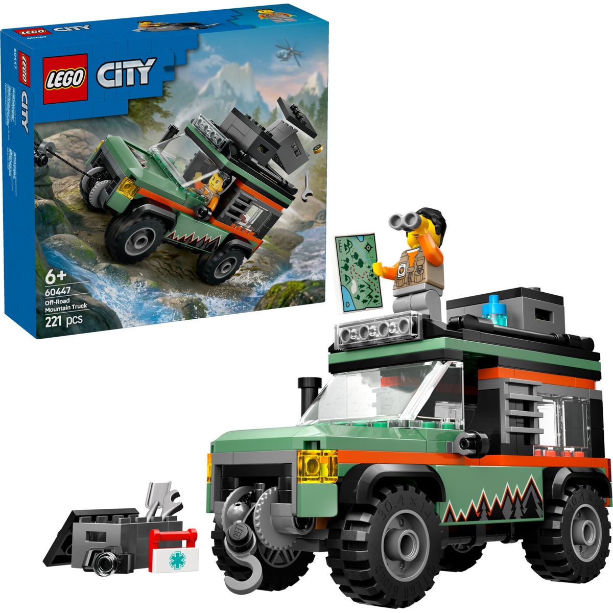 Lego City - Firhjulstrukket Bjerg-offroader - 60447